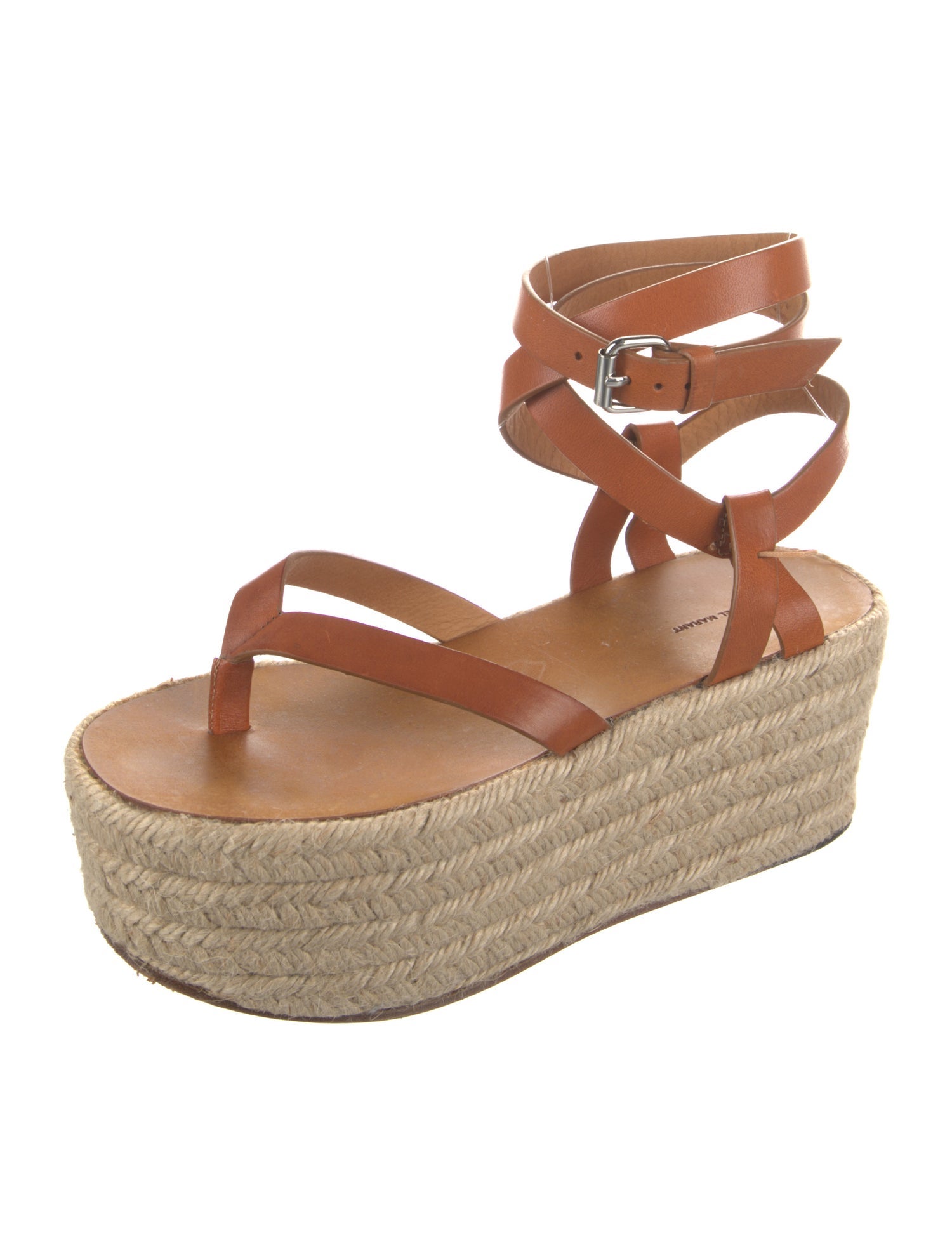 Isabel Marant Leather Espadrilles