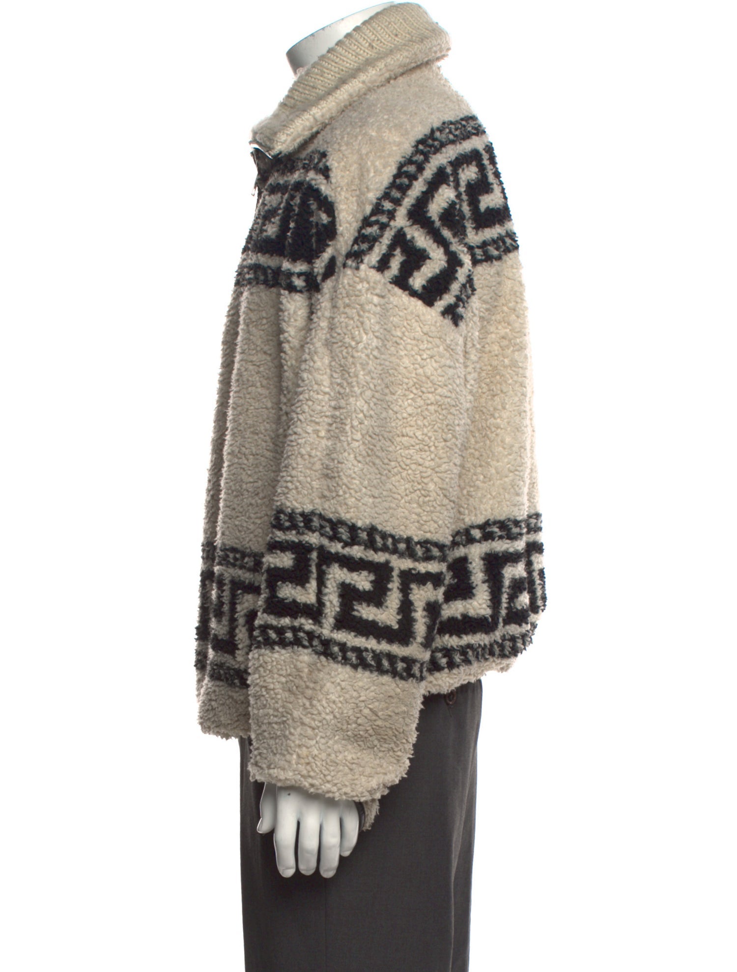 Isabel Marant Printed Collar Polo Sweater