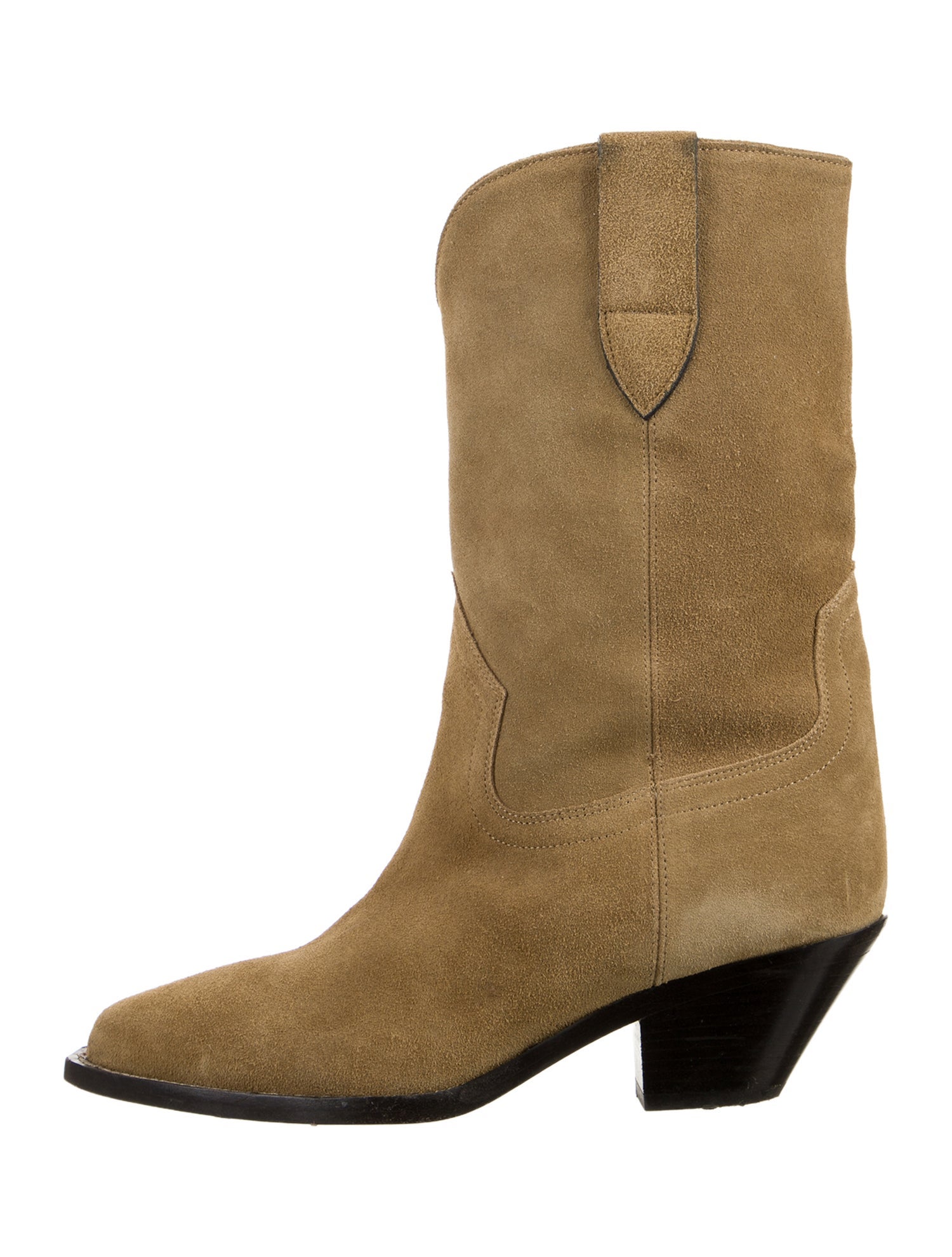 Isabel Marant Suede Western Boots