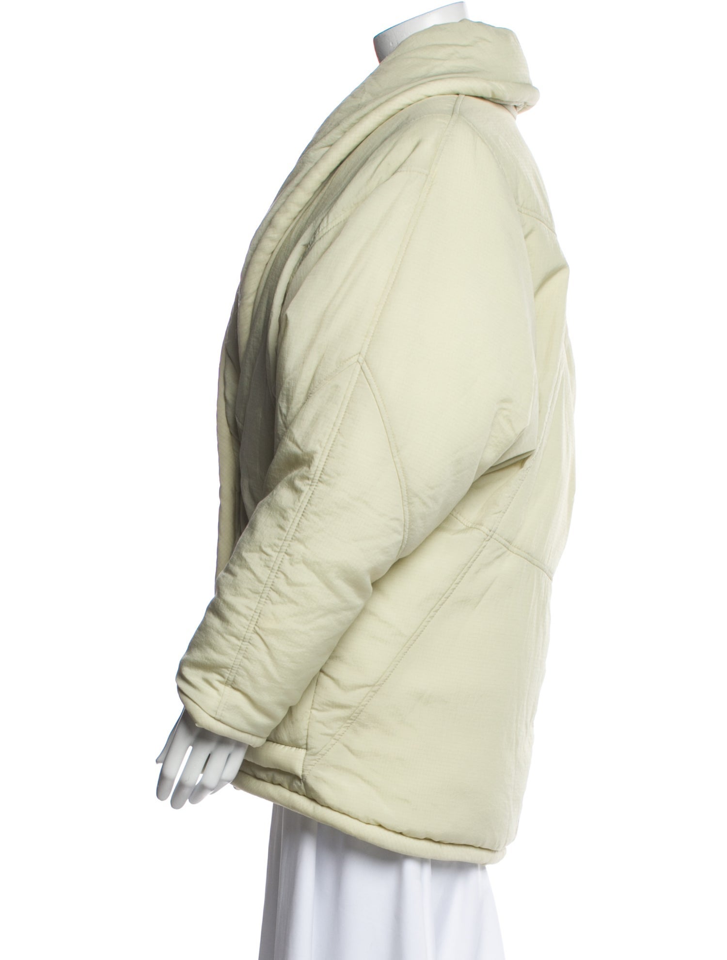 Isabel Marant Nylon Faux Fur Coat