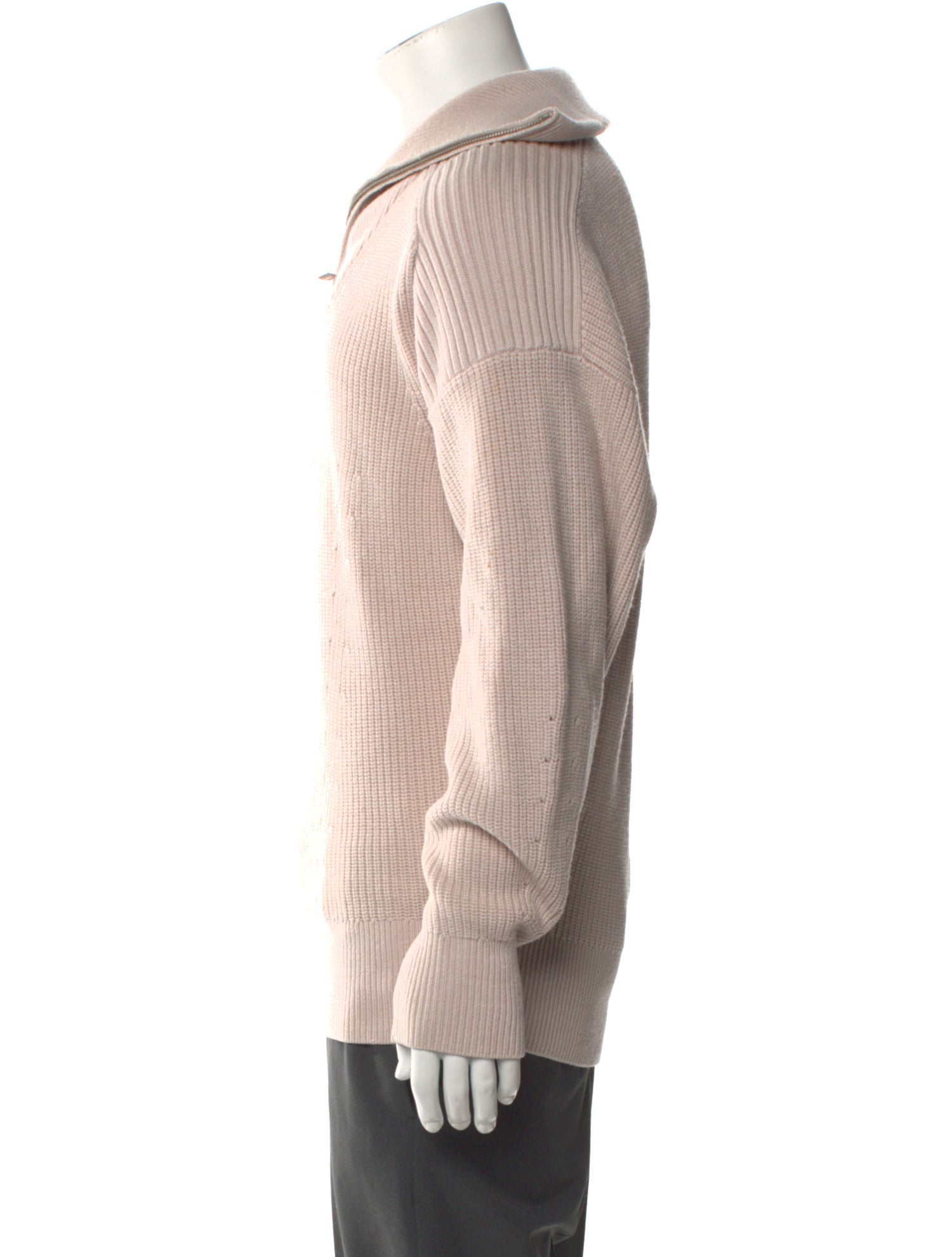 Isabel Marant Merino Wool Collar Polo Sweater