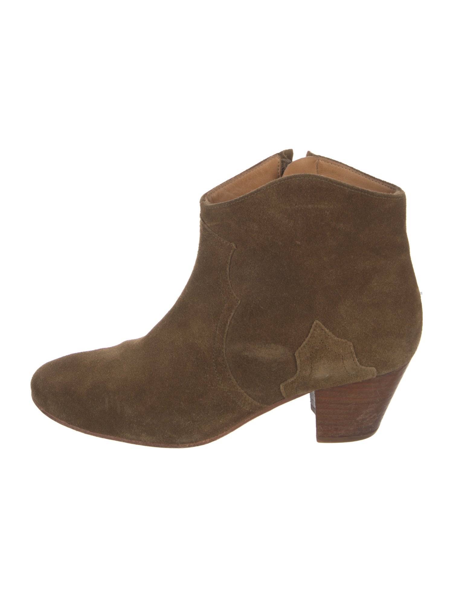Isabel Marant Suede Western Boots
