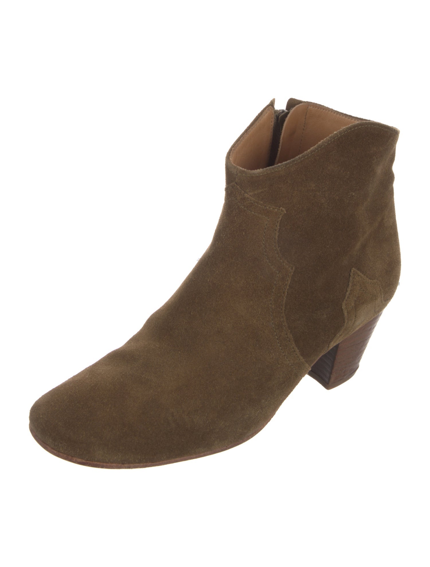 Isabel Marant Suede Western Boots
