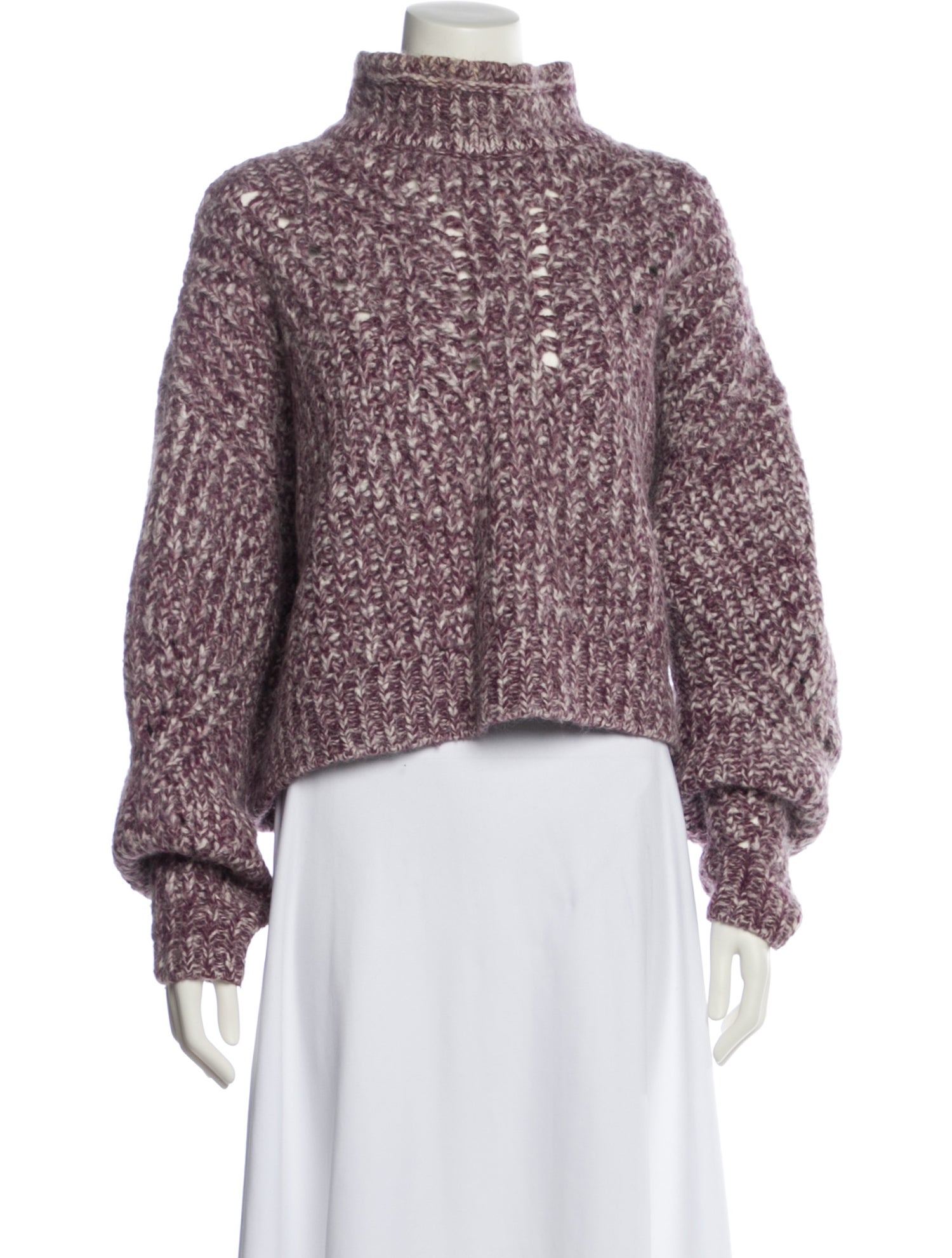 Isabel Marant Baby Alpaca Turtleneck Sweater