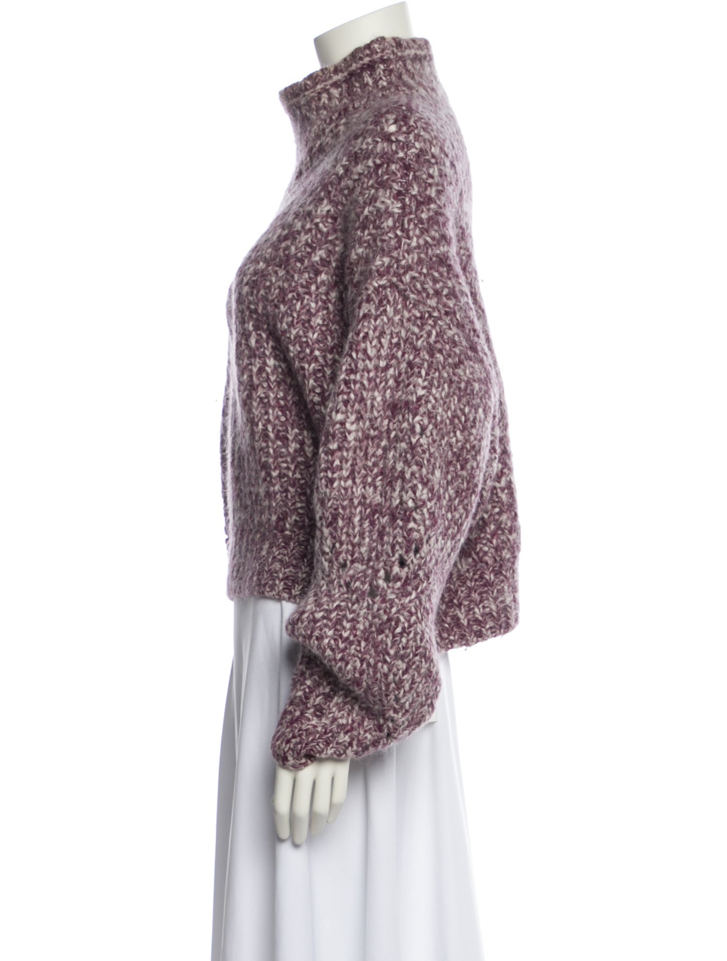 Isabel Marant Baby Alpaca Turtleneck Sweater