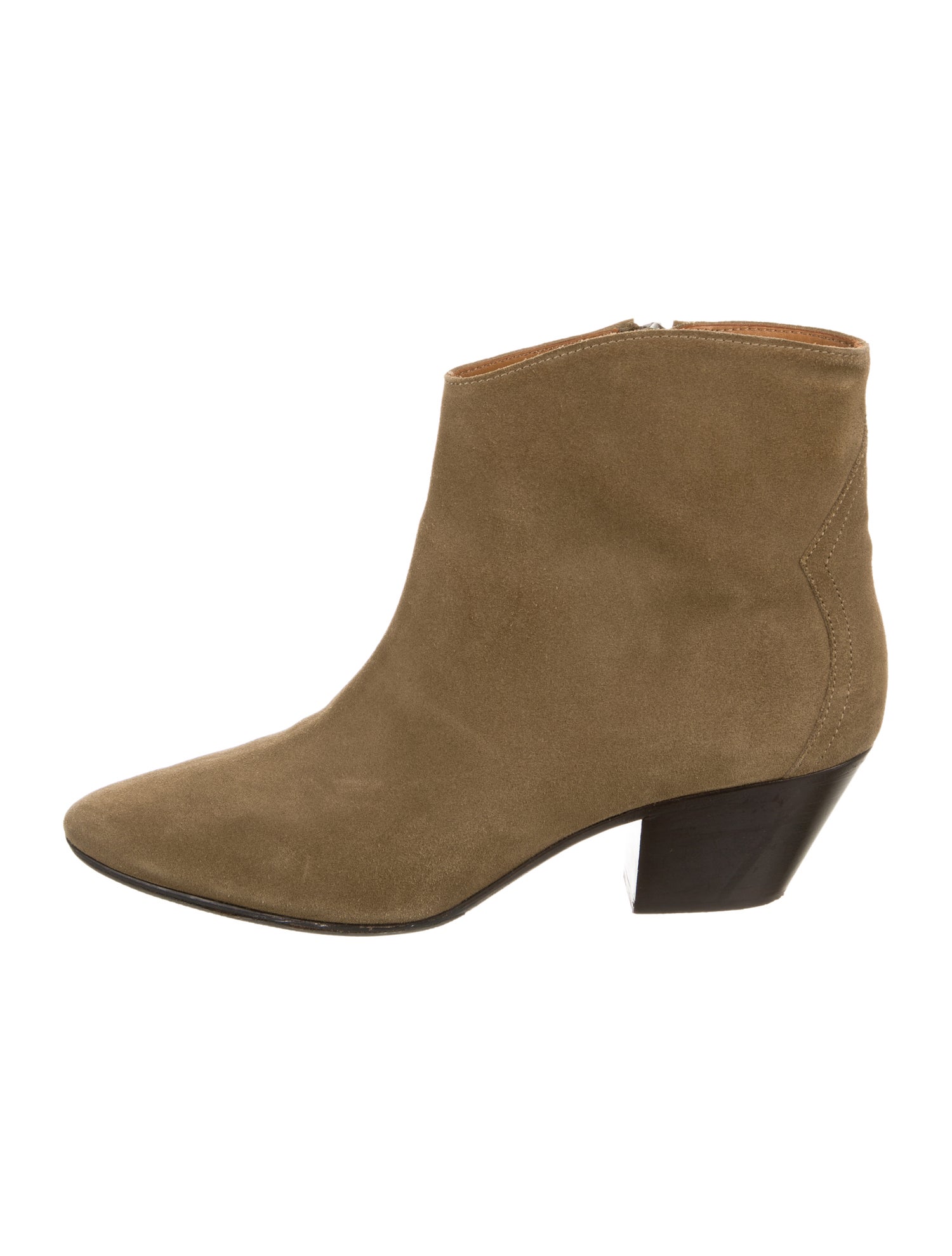 Isabel Marant Suede Western Boots