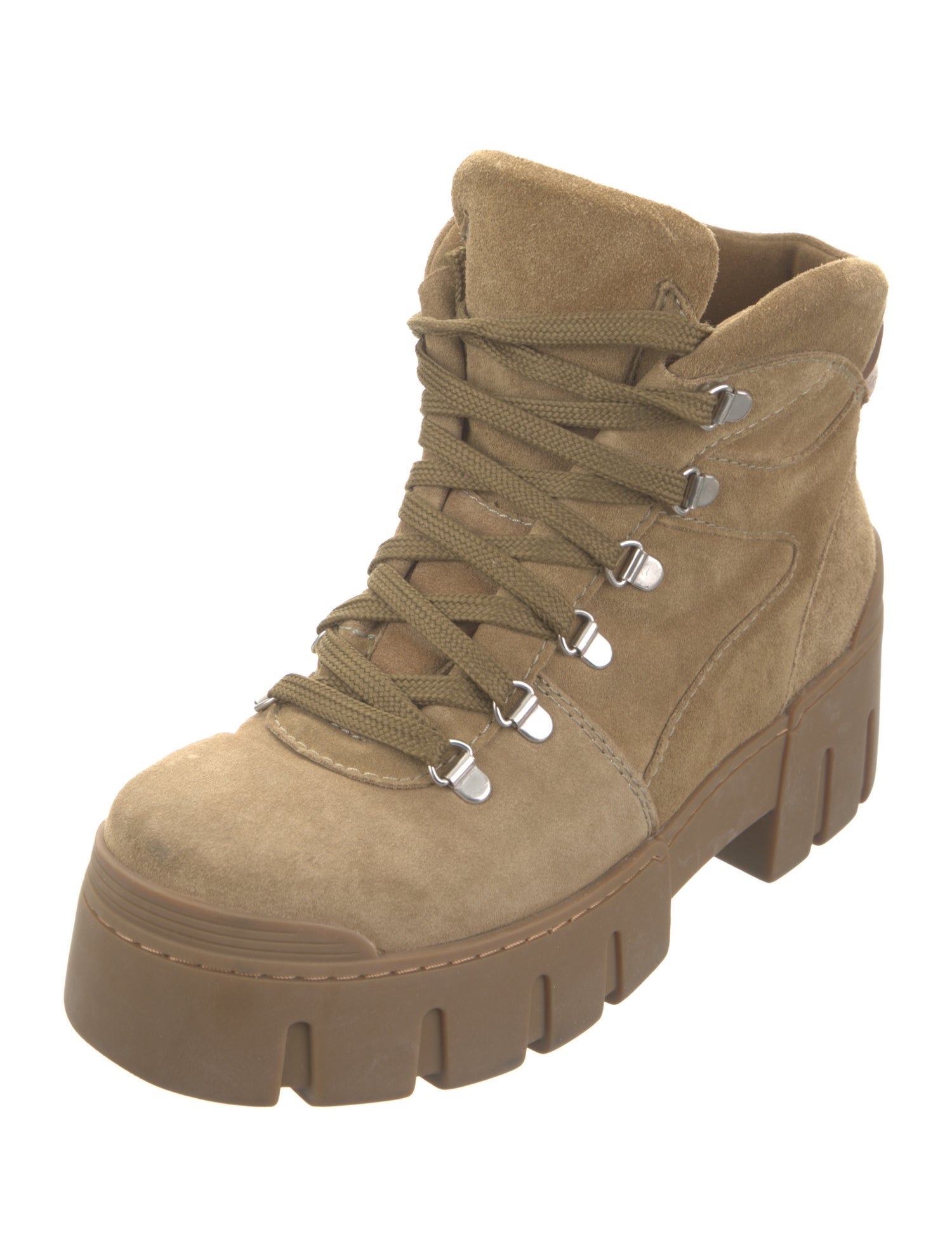Isabel Marant Suede Leather Trim Embellishment Snow Boots