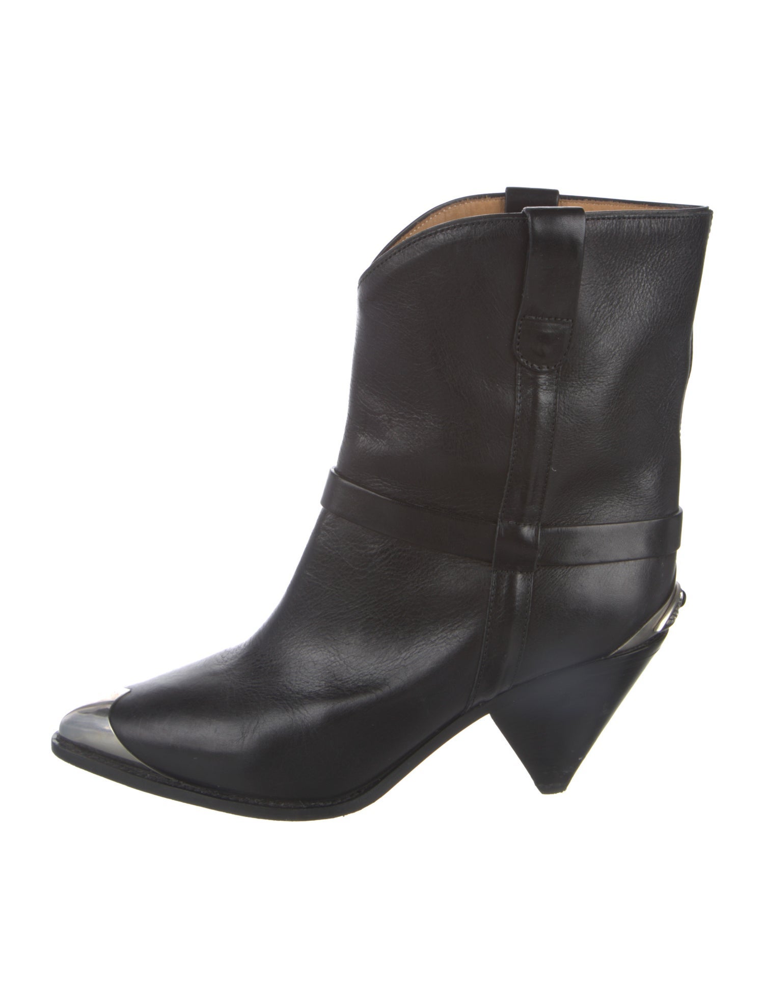 Isabel Marant Leather Western Boots