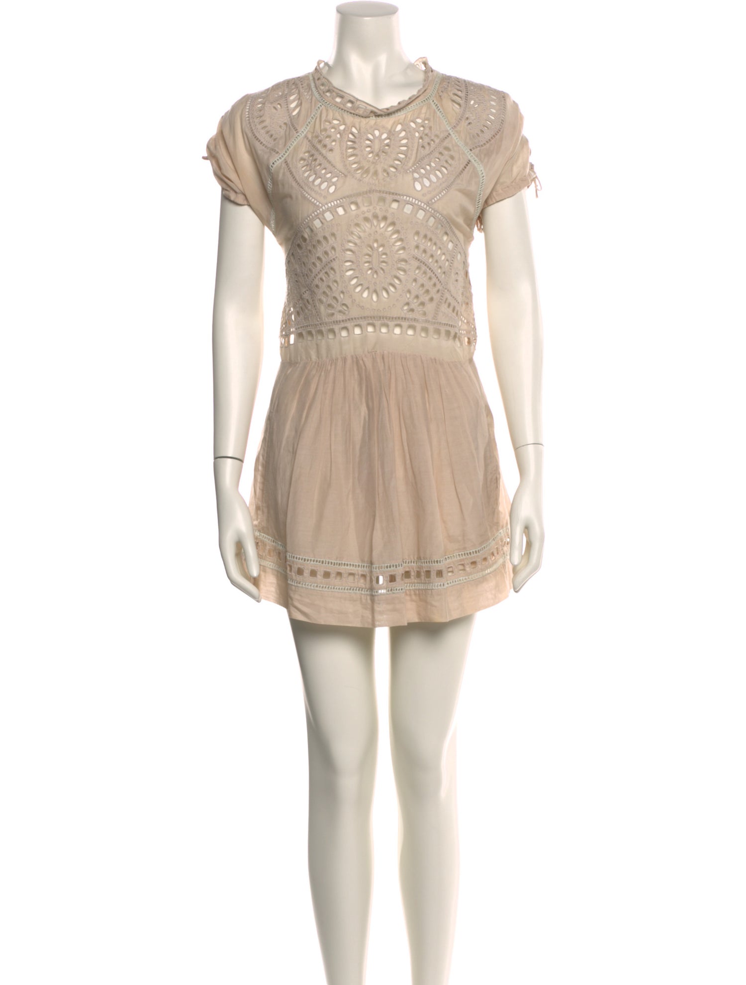 Isabel Marant Crew Neck Mini Dress