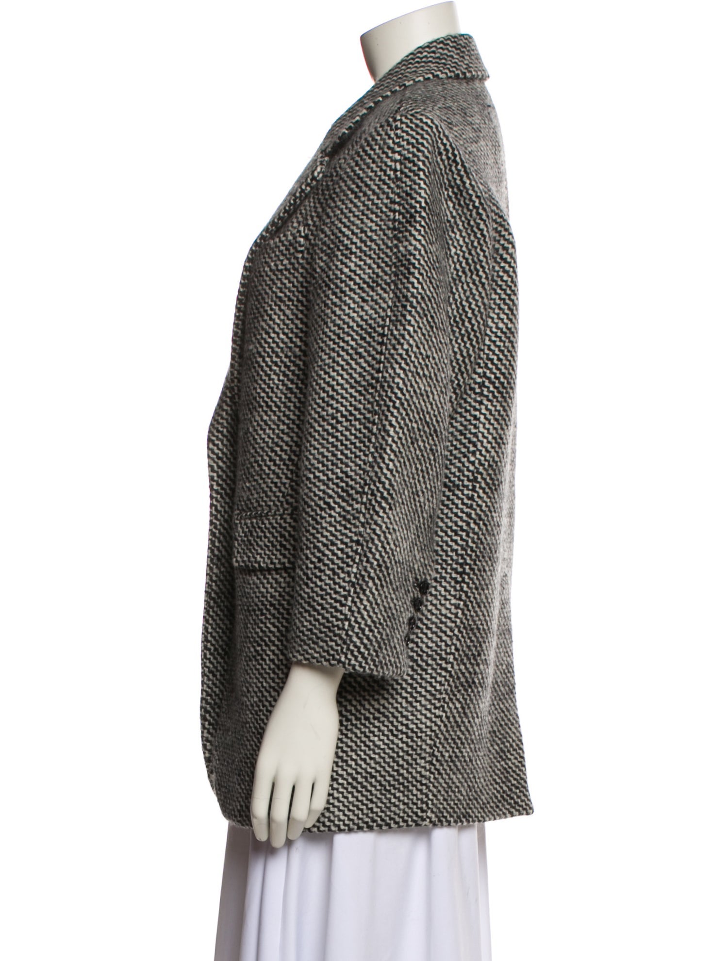 Isabel Marant Virgin Wool Printed Blazer