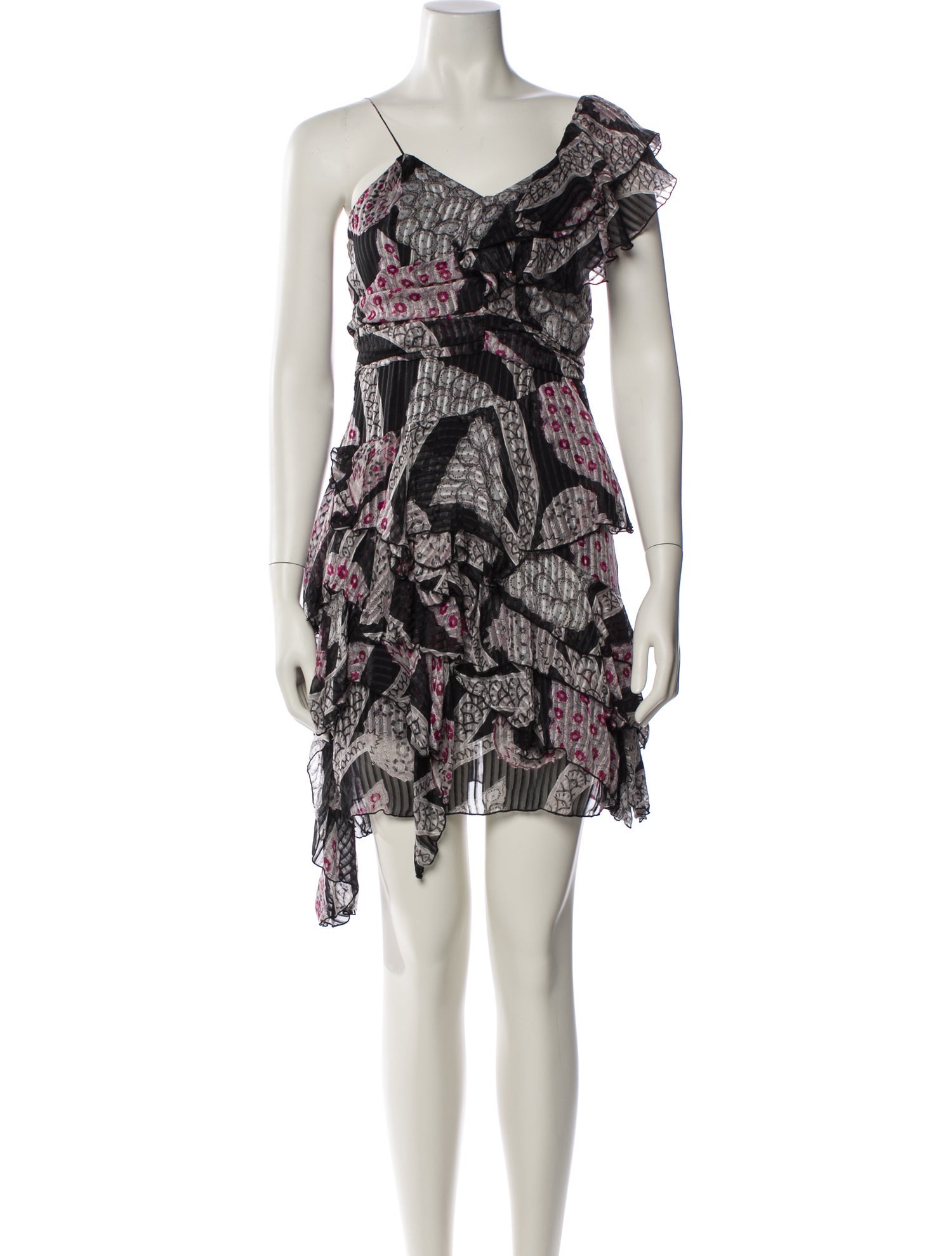 Isabel Marant Silk Knee-Length Dress