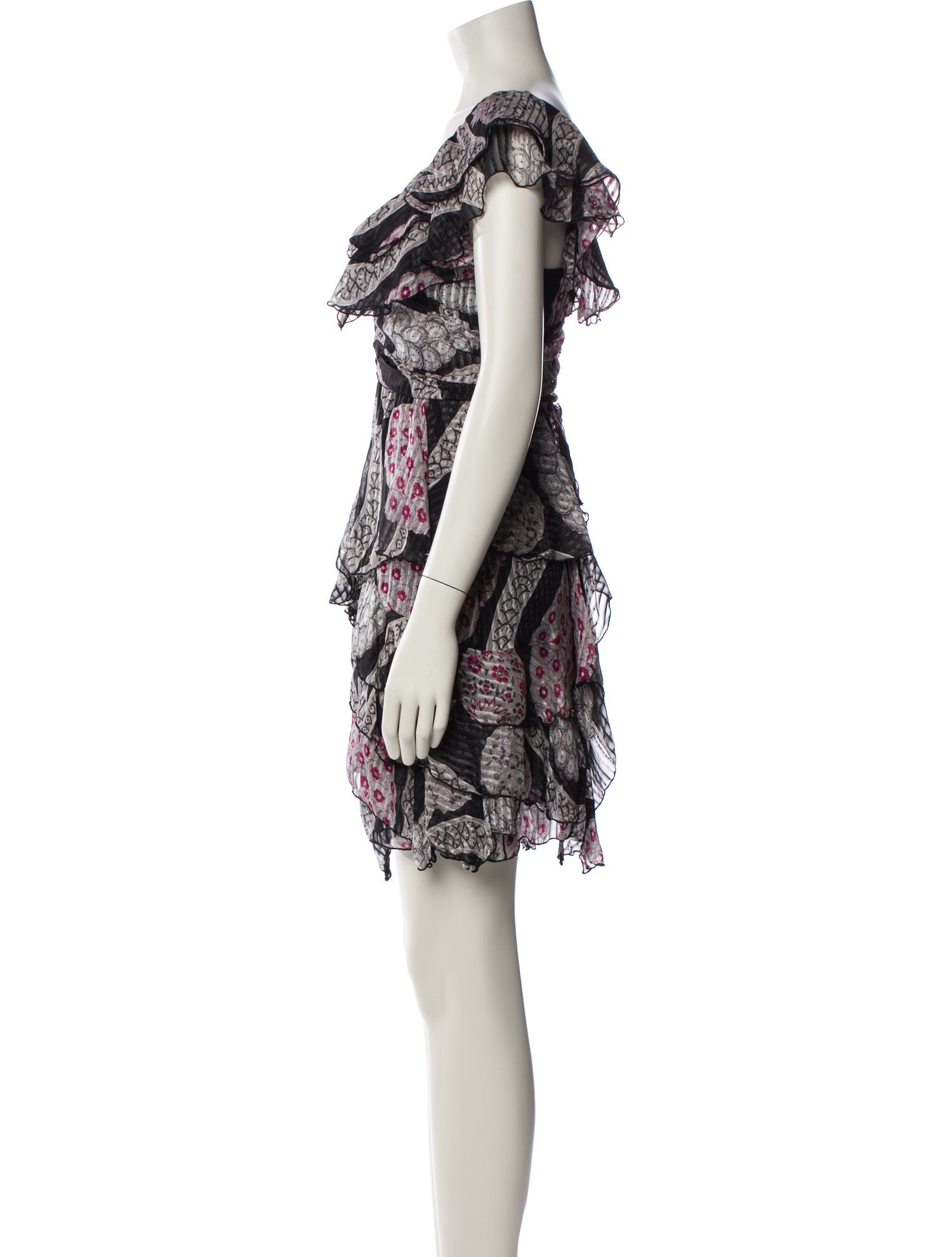 Isabel Marant Silk Knee-Length Dress