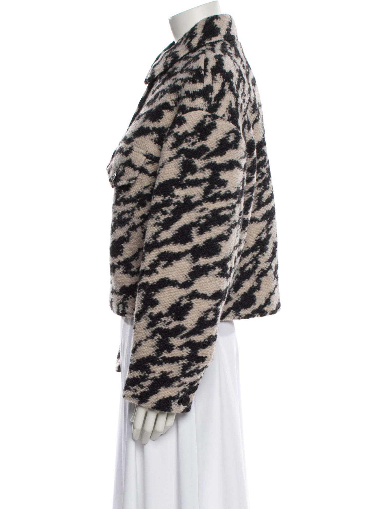 Étoile Isabel Marant Virgin Wool Printed Jacket