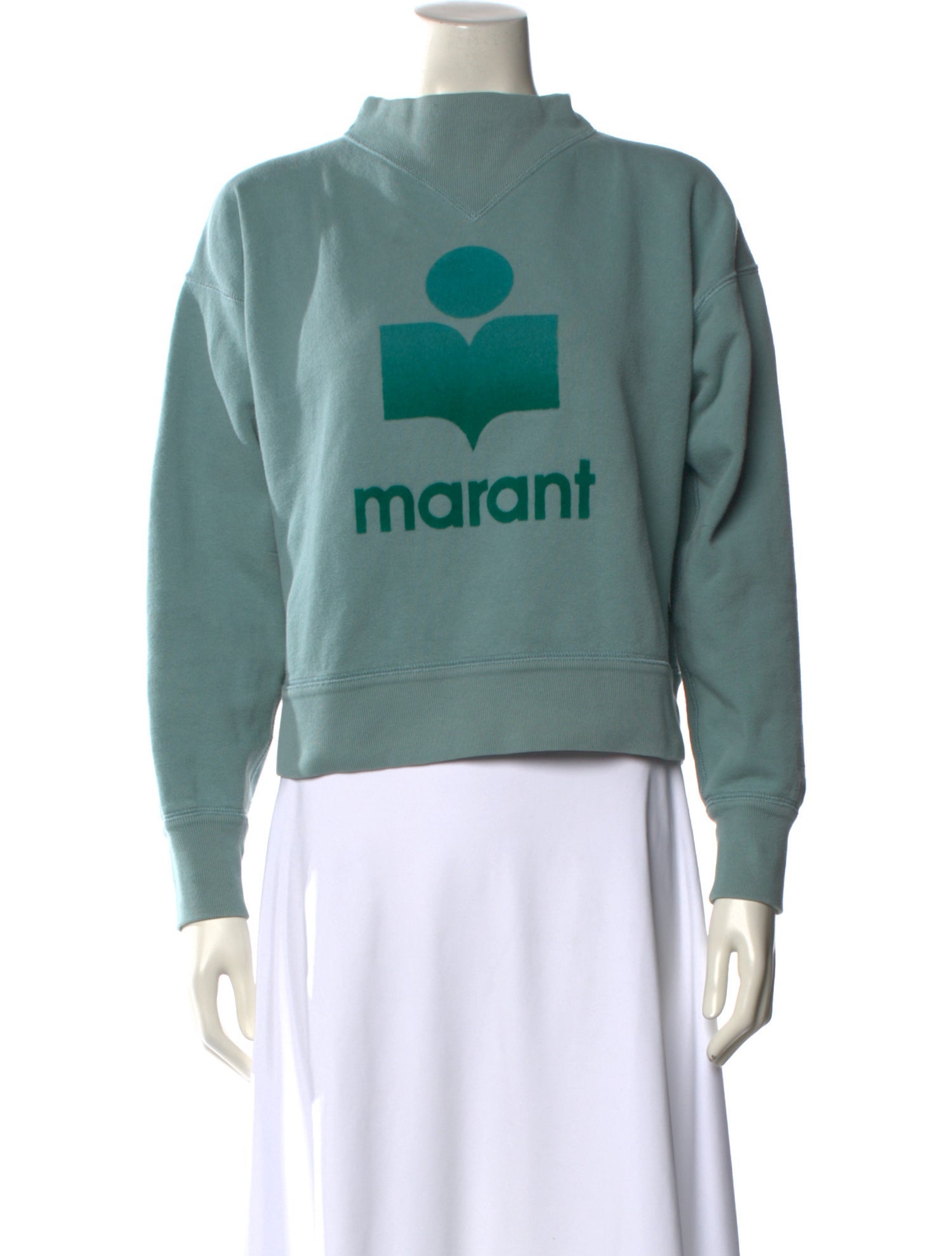 Étoile Isabel Marant Graphic Print Crew Neck Sweater