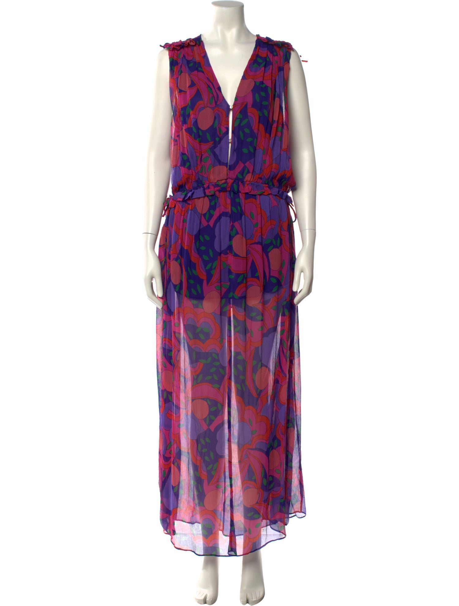 Isabel Marant Silk Long Dress