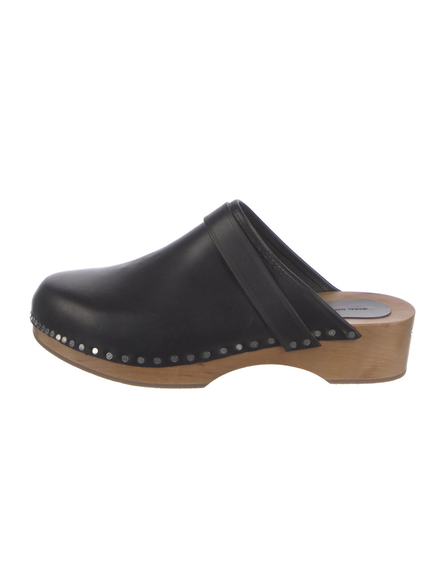 Isabel Marant Leather Studded Accents Mules