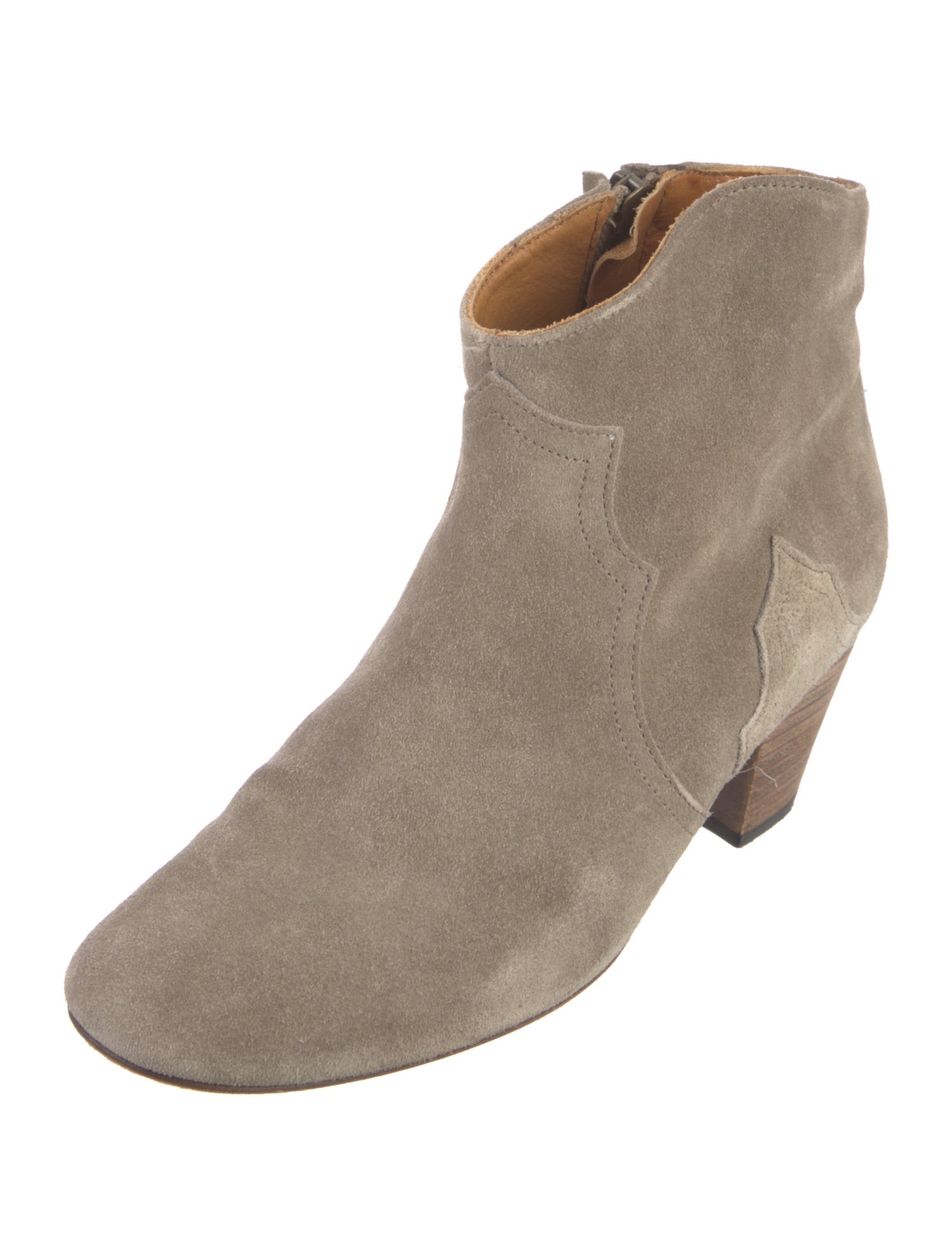 Isabel Marant Suede Western Boots