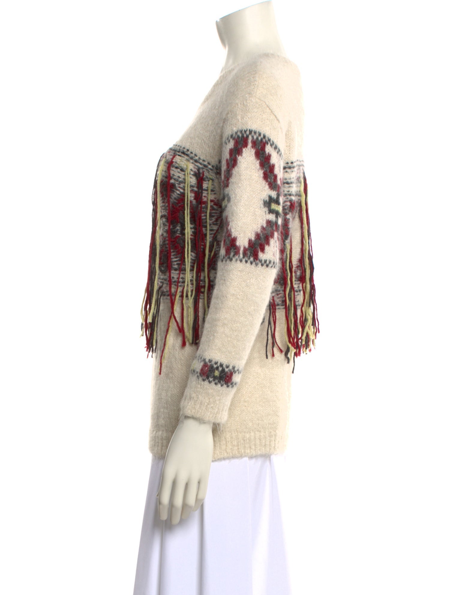 Étoile Isabel Marant Printed Scoop Neck Sweater