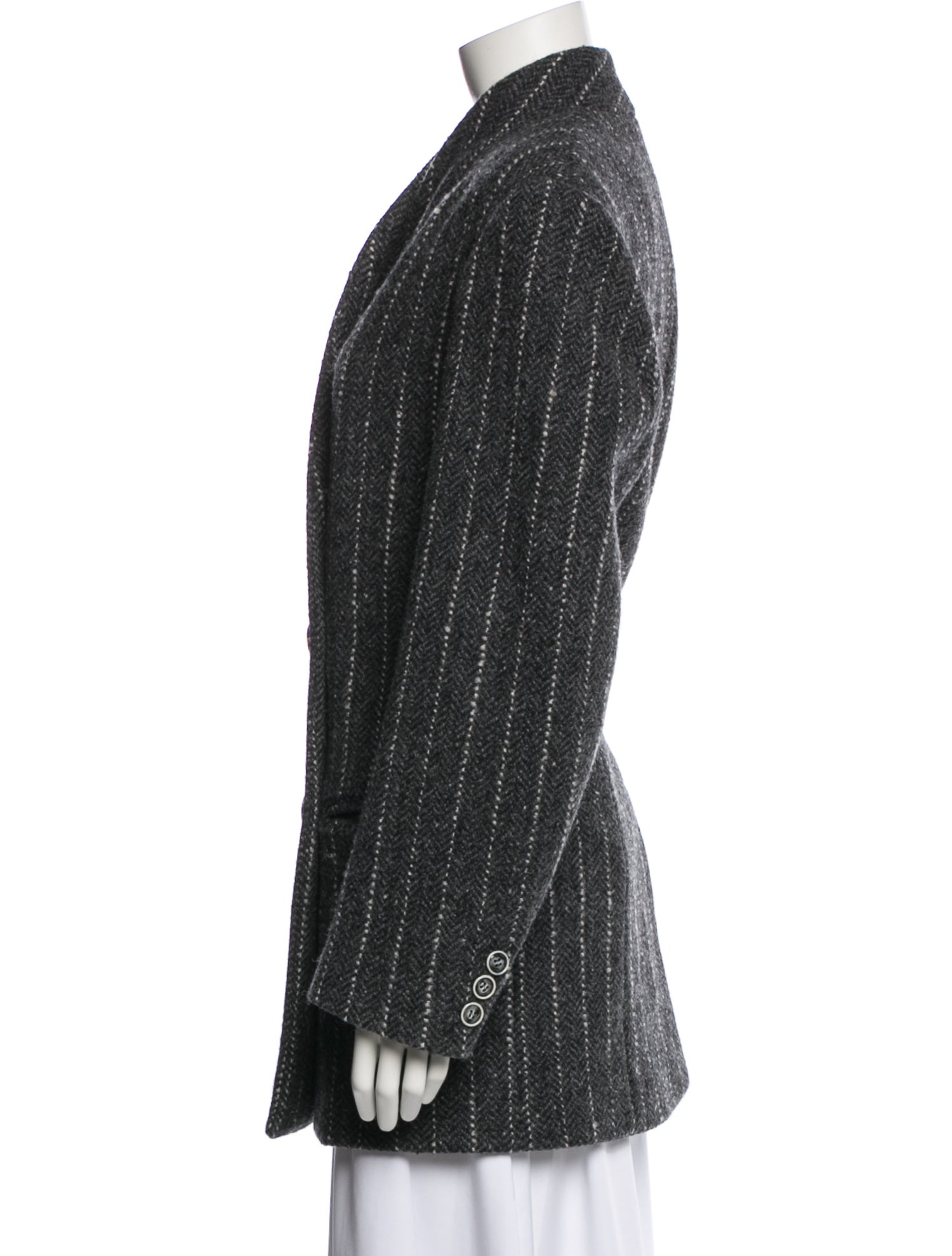 Isabel Marant Virgin Wool Striped Blazer