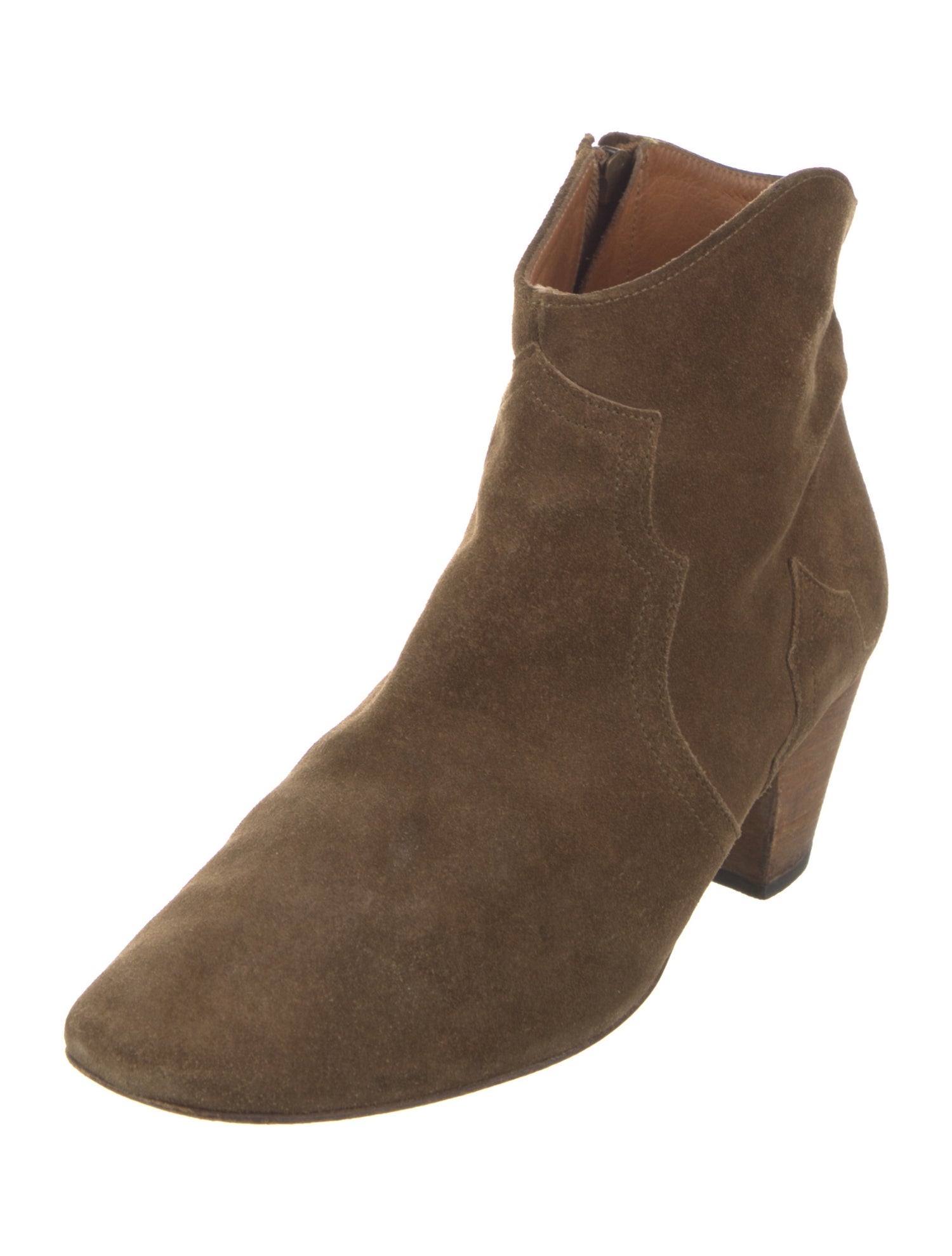 Isabel Marant Suede Western Boots
