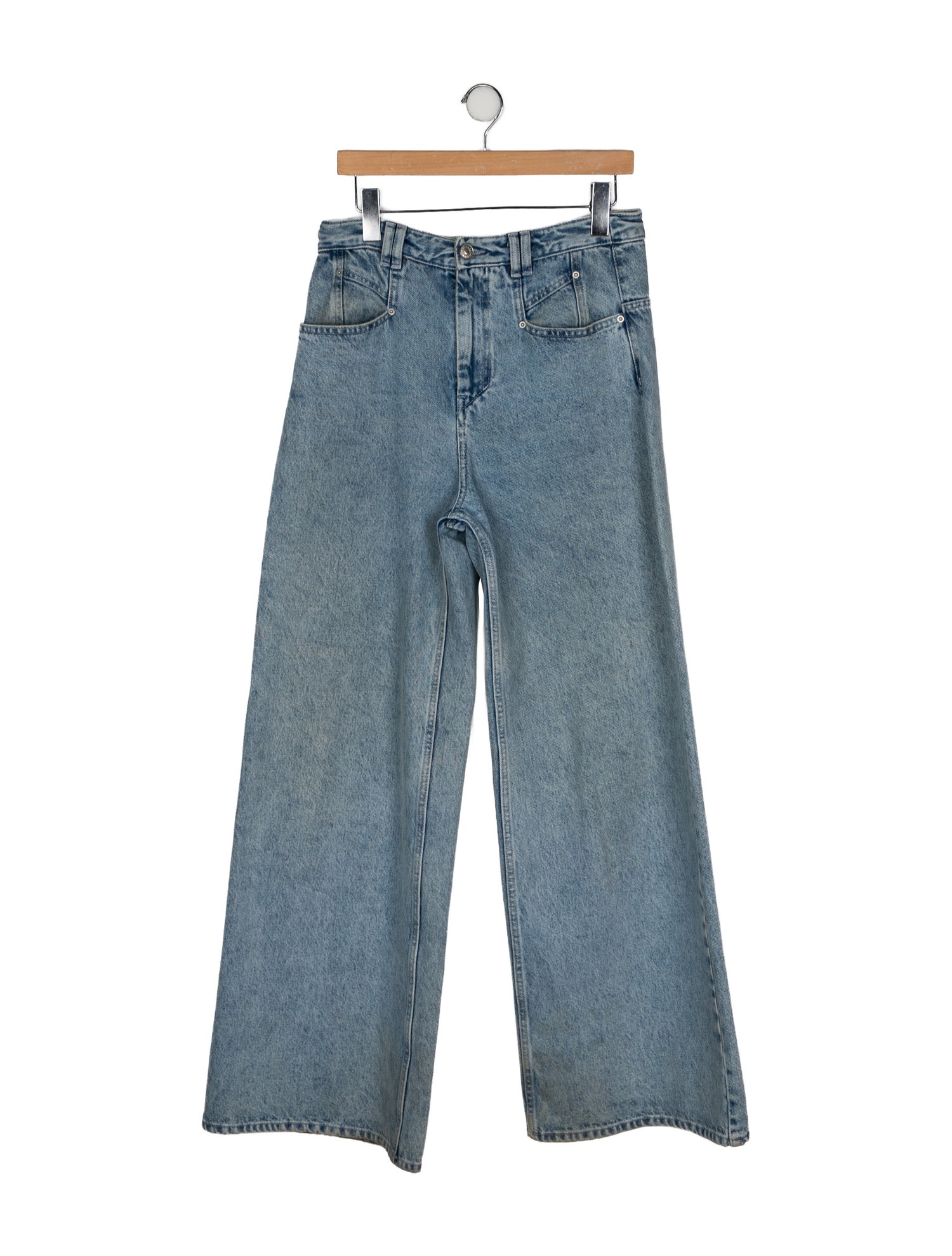 Isabel Marant High-Rise Wide Leg Jeans