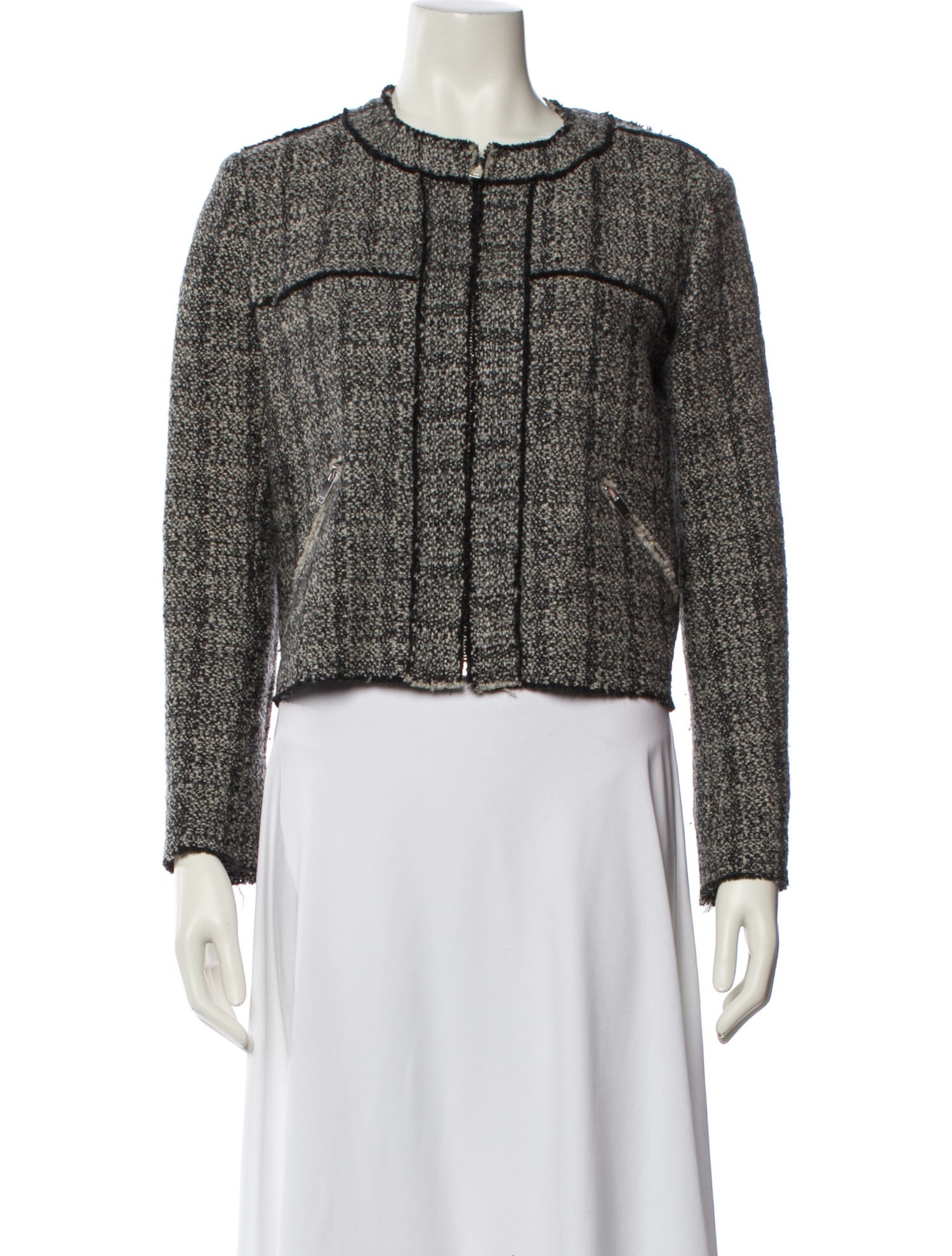 Isabel Marant Tweed Pattern Evening Jacket