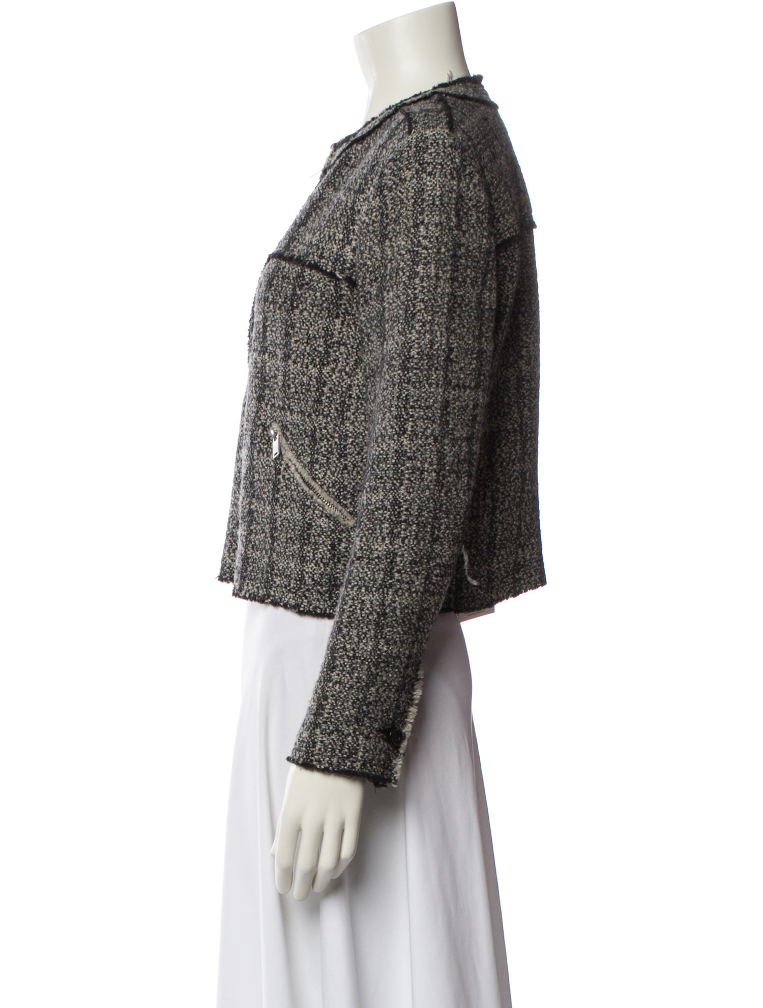 Isabel Marant Tweed Pattern Evening Jacket