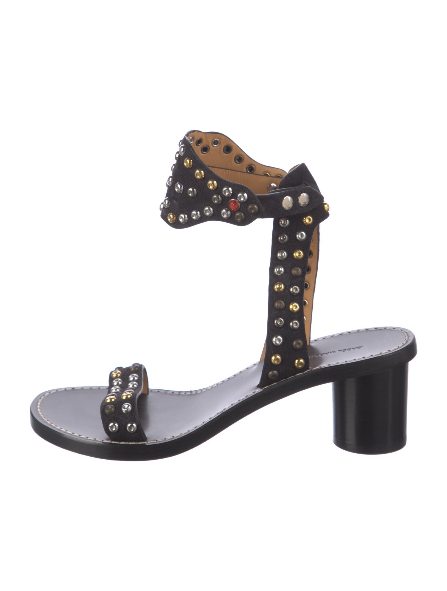 Isabel Marant Suede Studded Accents Sandals