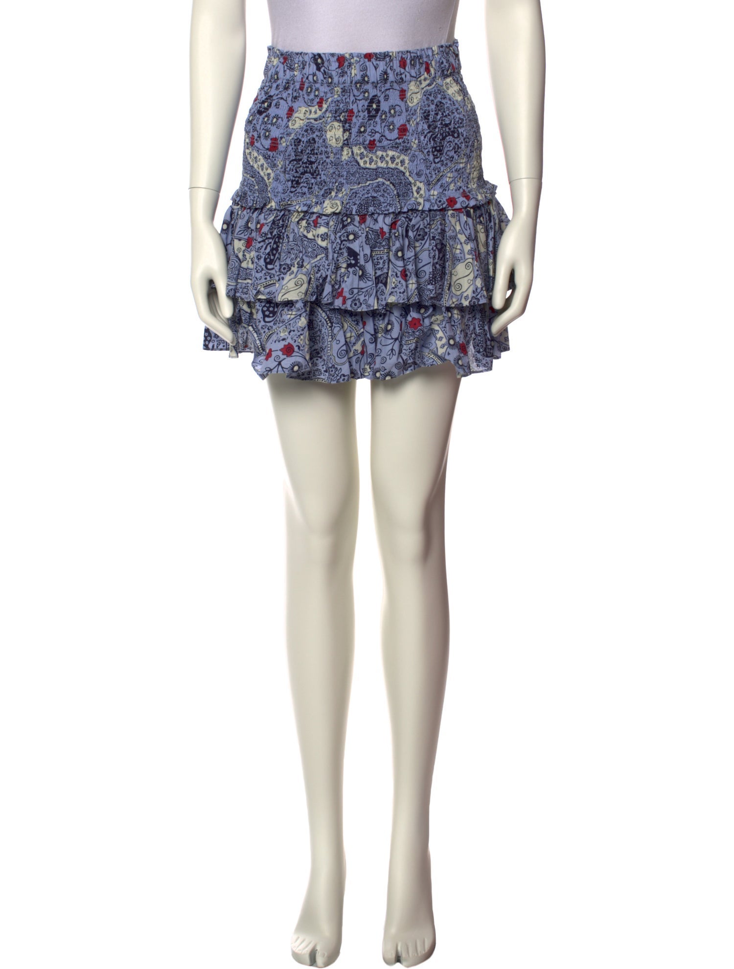 Étoile Isabel Marant Floral Print Mini Skirt