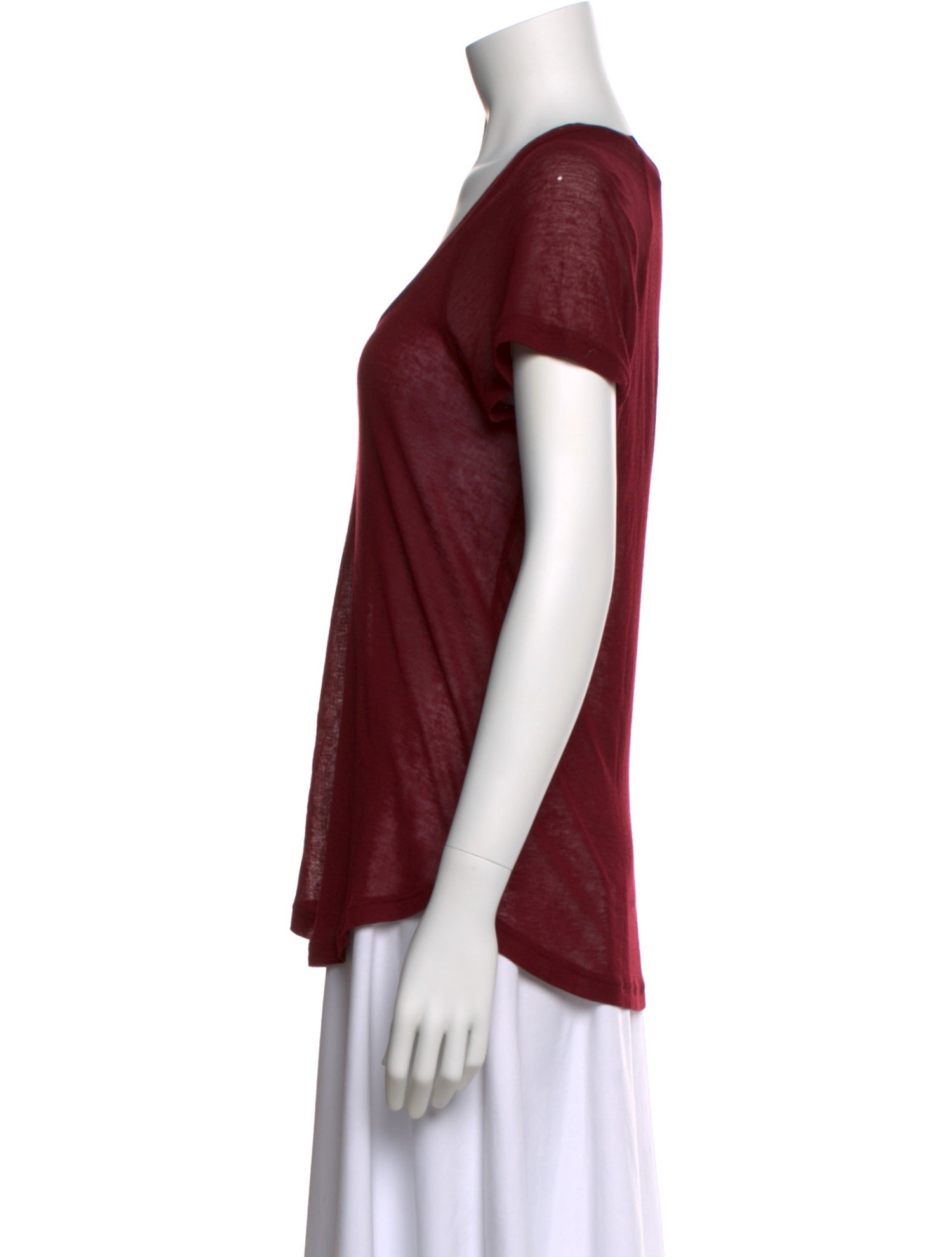 Isabel Marant Scoop Neck Short Sleeve T-Shirt