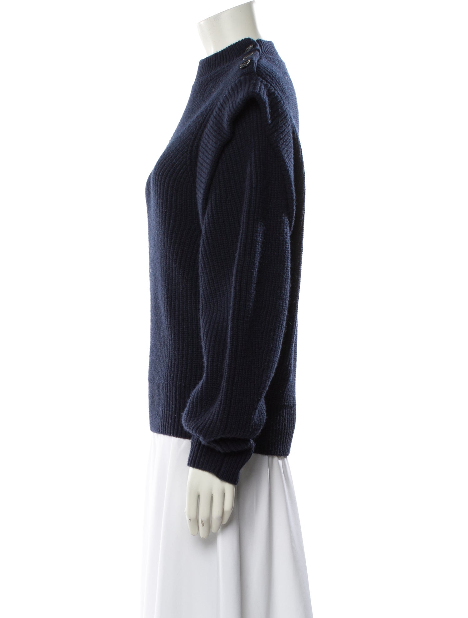 Isabel Marant Cashmere Mock Neck Sweater