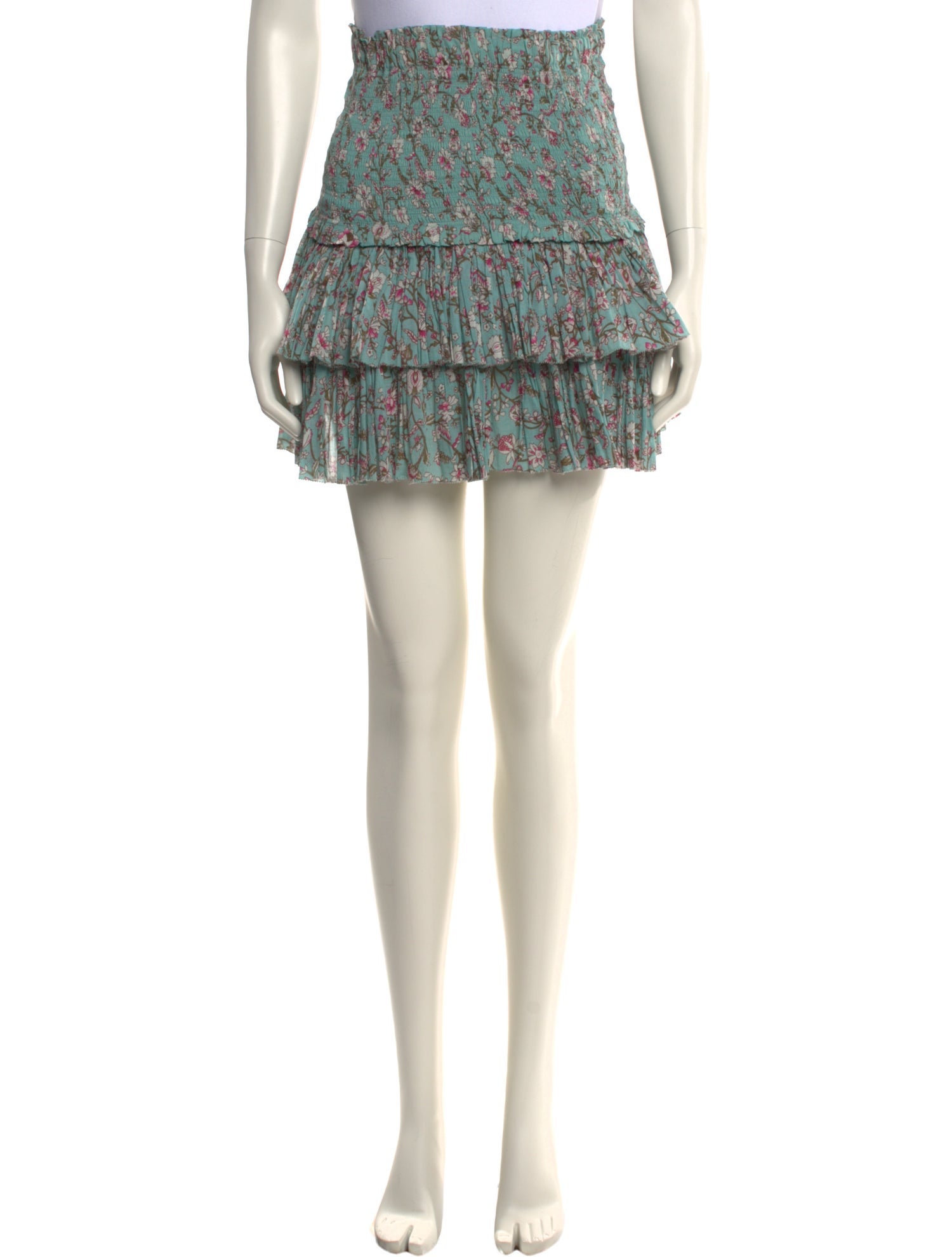 Isabel Marant Floral Print Mini Skirt