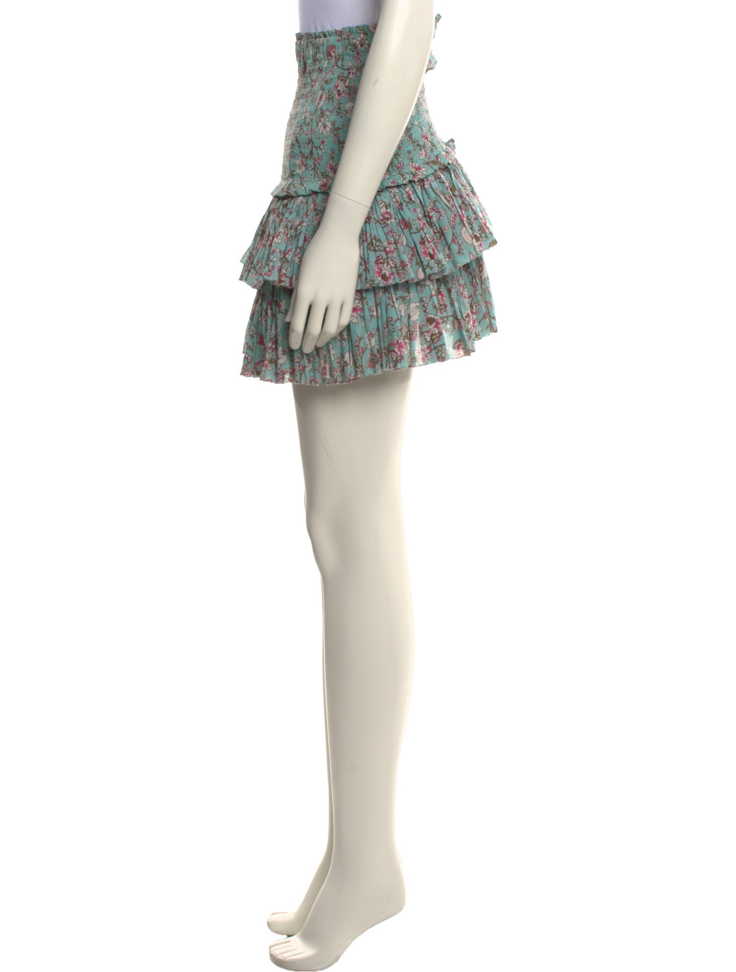 Isabel Marant Floral Print Mini Skirt