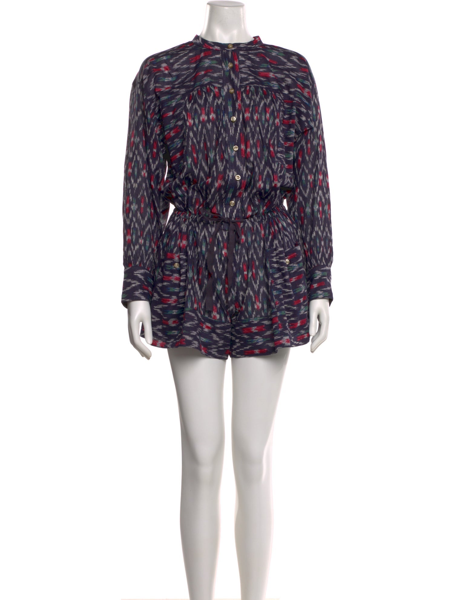 Isabel Marant Printed Crew Neck Romper
