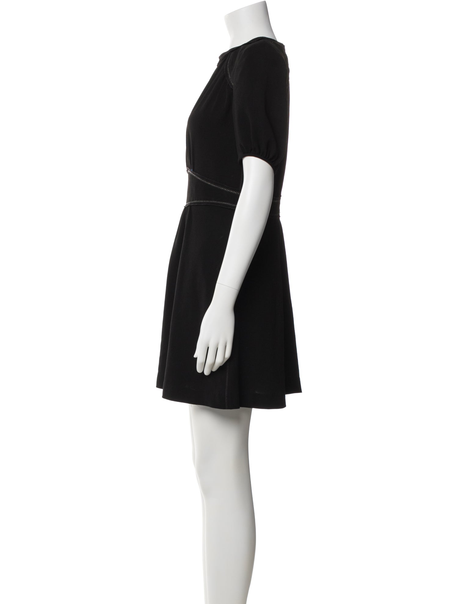 Isabel Marant Crew Neck Mini Dress