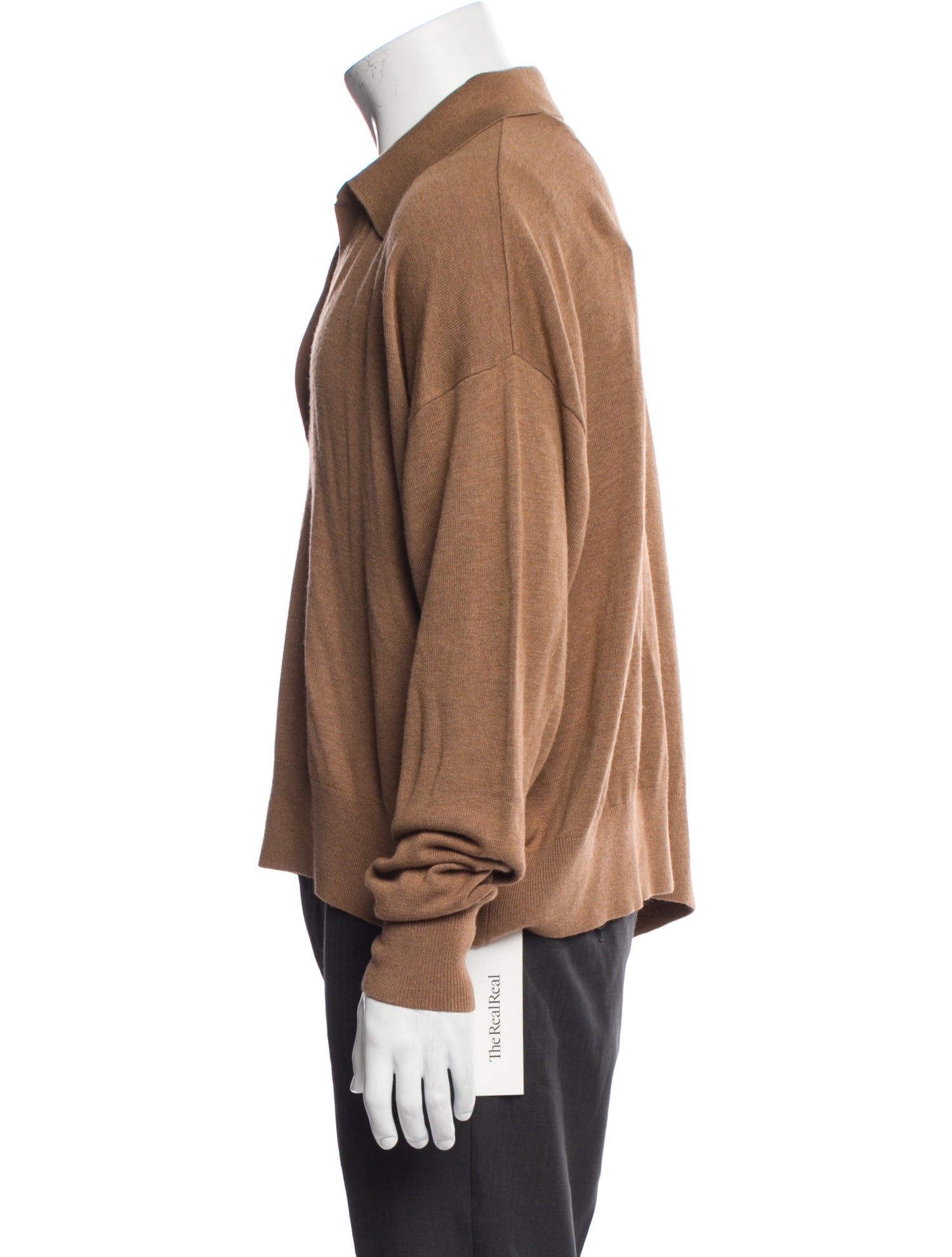 Isabel Marant V-Neck Long Sleeve Polo Sweater w/ Tags