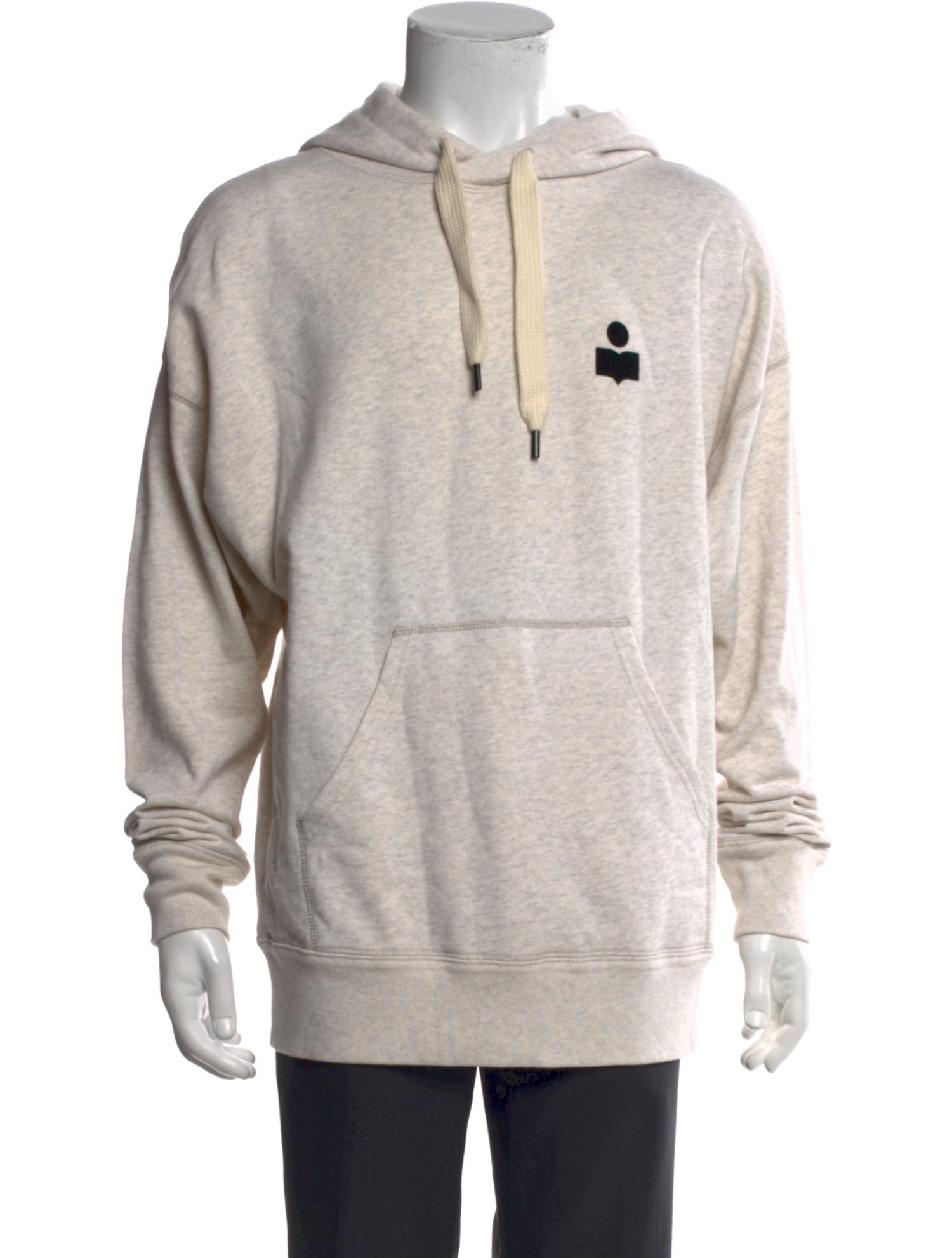 Isabel Marant Graphic Print Crew Neck Hoodie