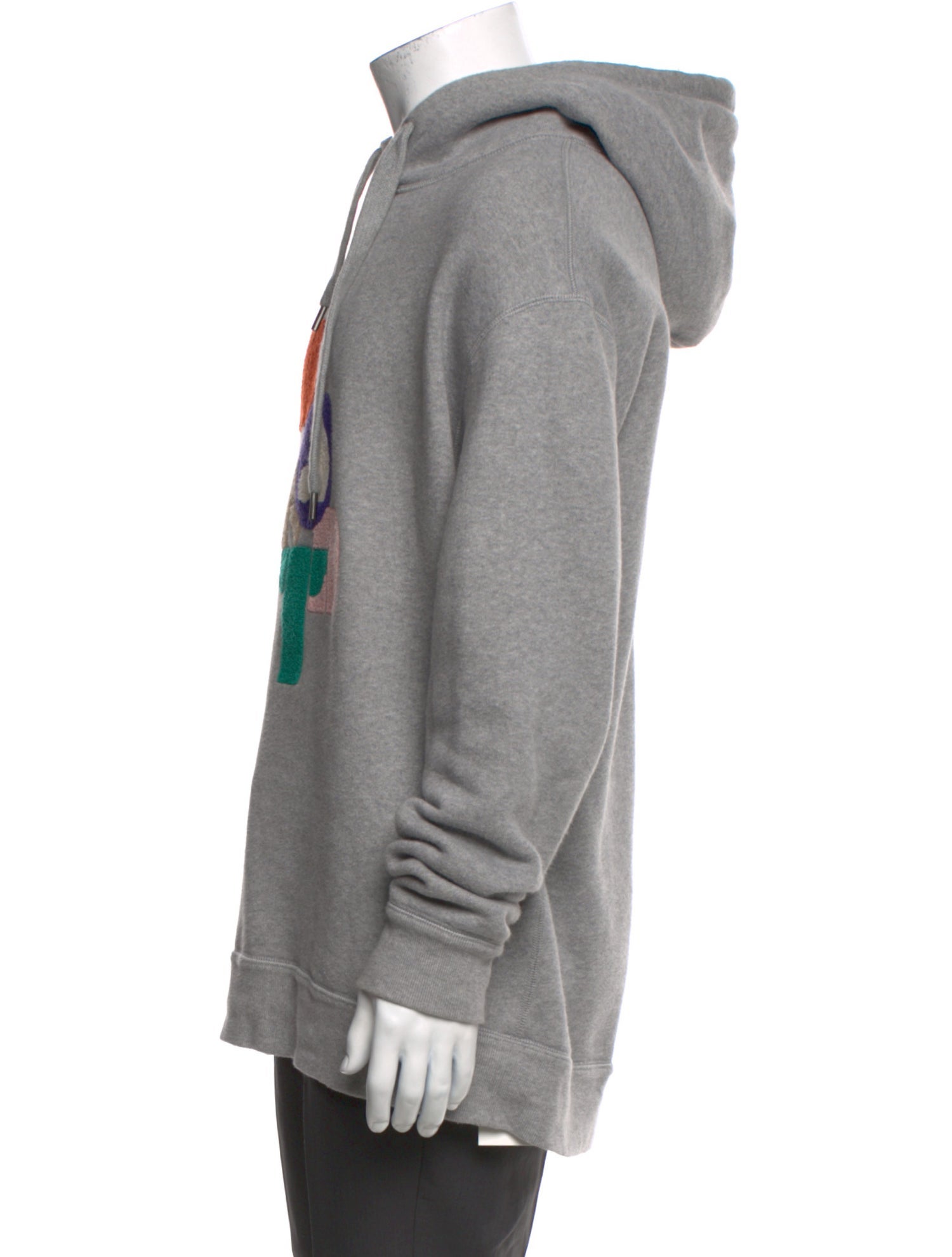 Isabel Marant Graphic Print Crew Neck Hoodie