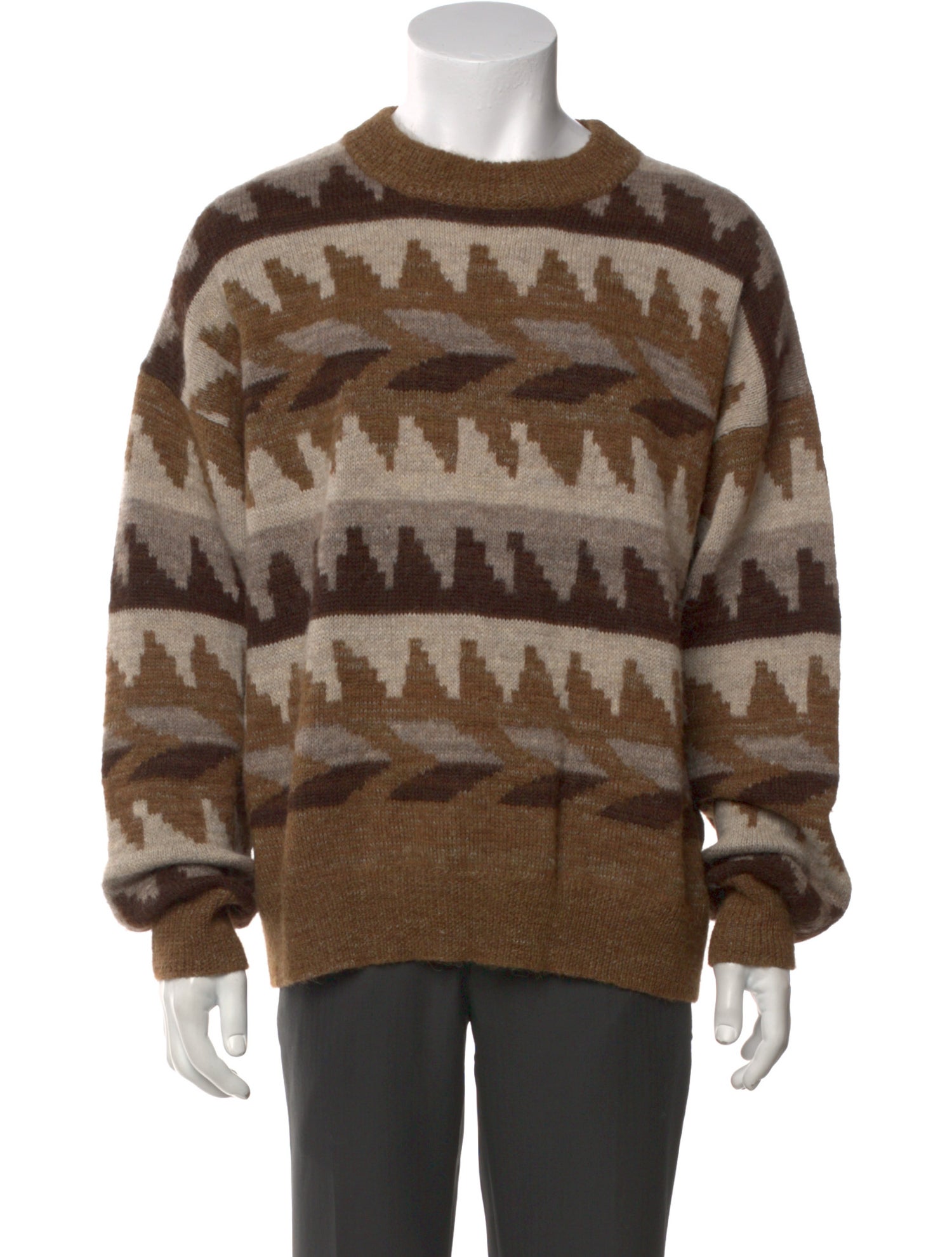 Isabel Marant Printed Crew Neck Pullover