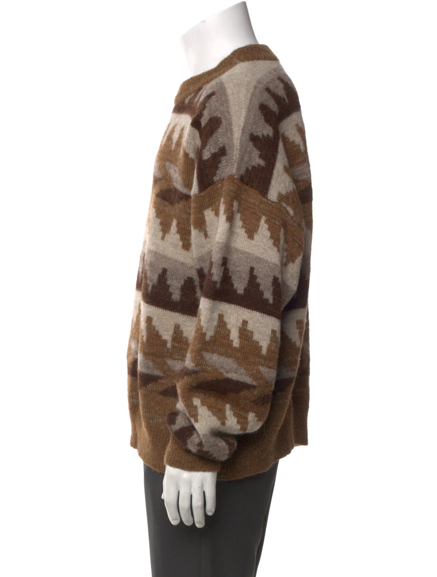 Isabel Marant Printed Crew Neck Pullover