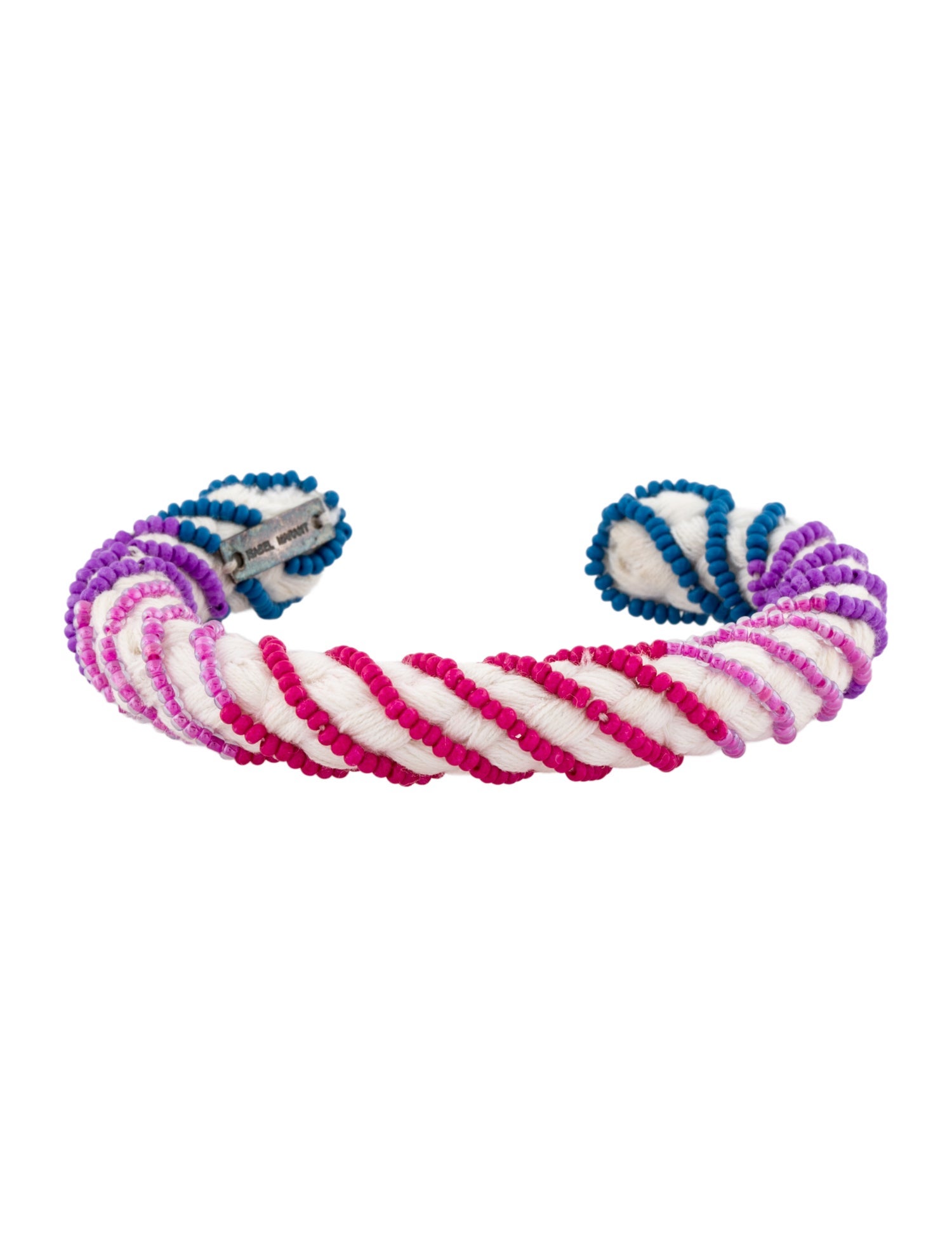 Isabel Marant Bead & Cotton Cuff Bracelet