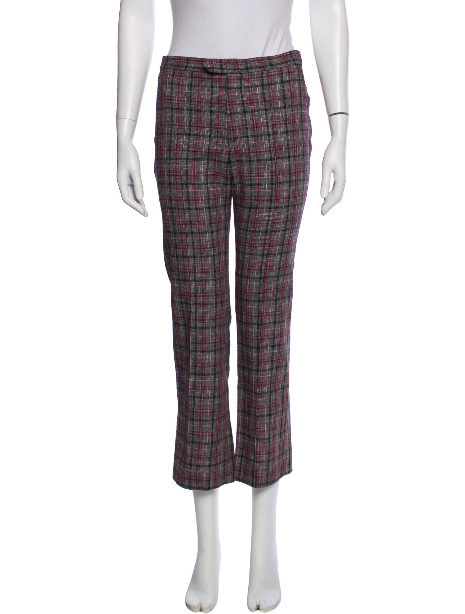 Isabel Marant Virgin Wool Straight Leg Pants