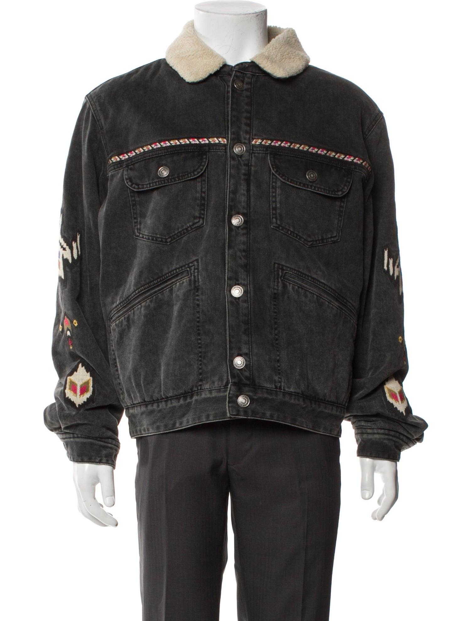 Isabel Marant Printed Denim Jacket w/ Tags