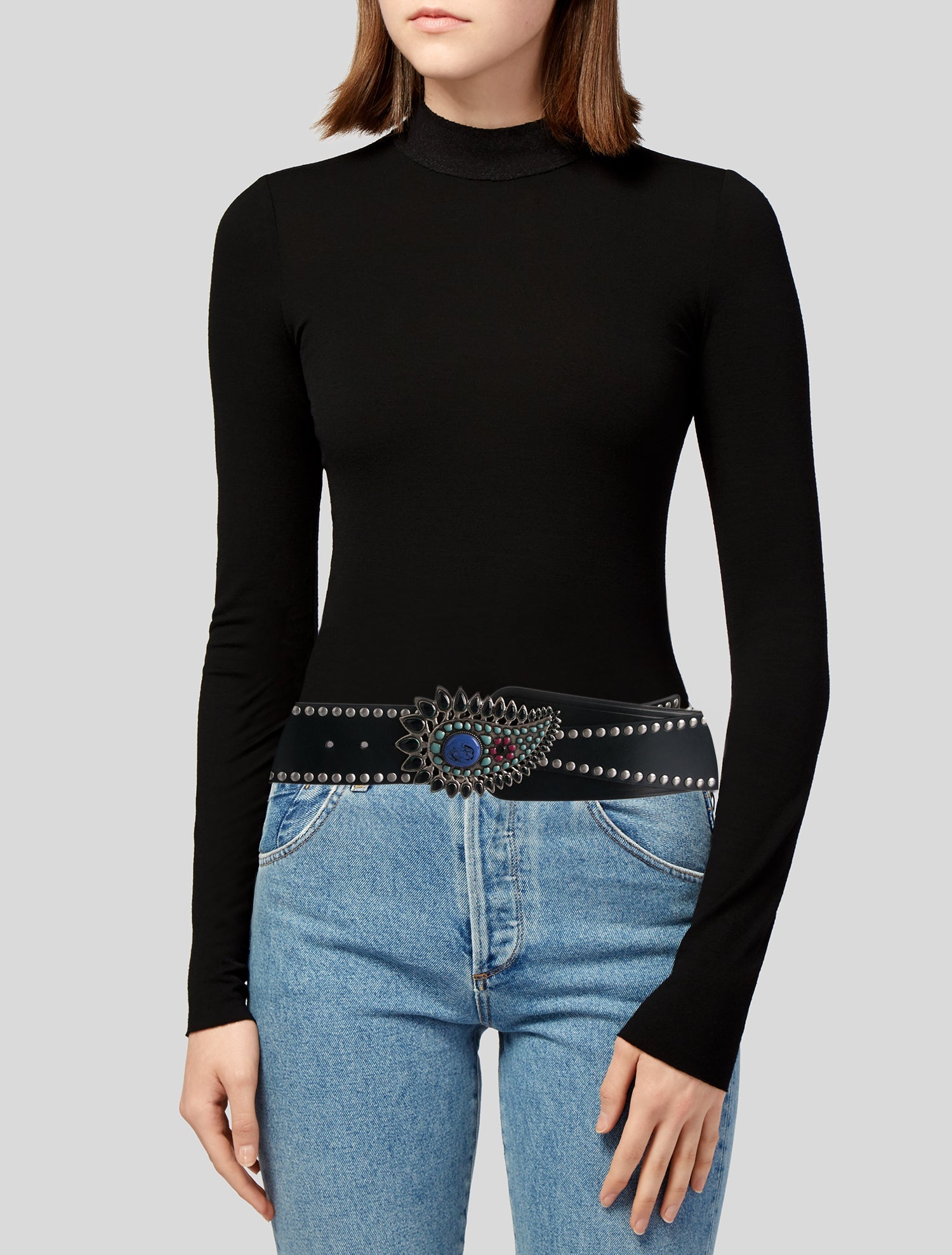 Isabel Marant Wide Leather Belt