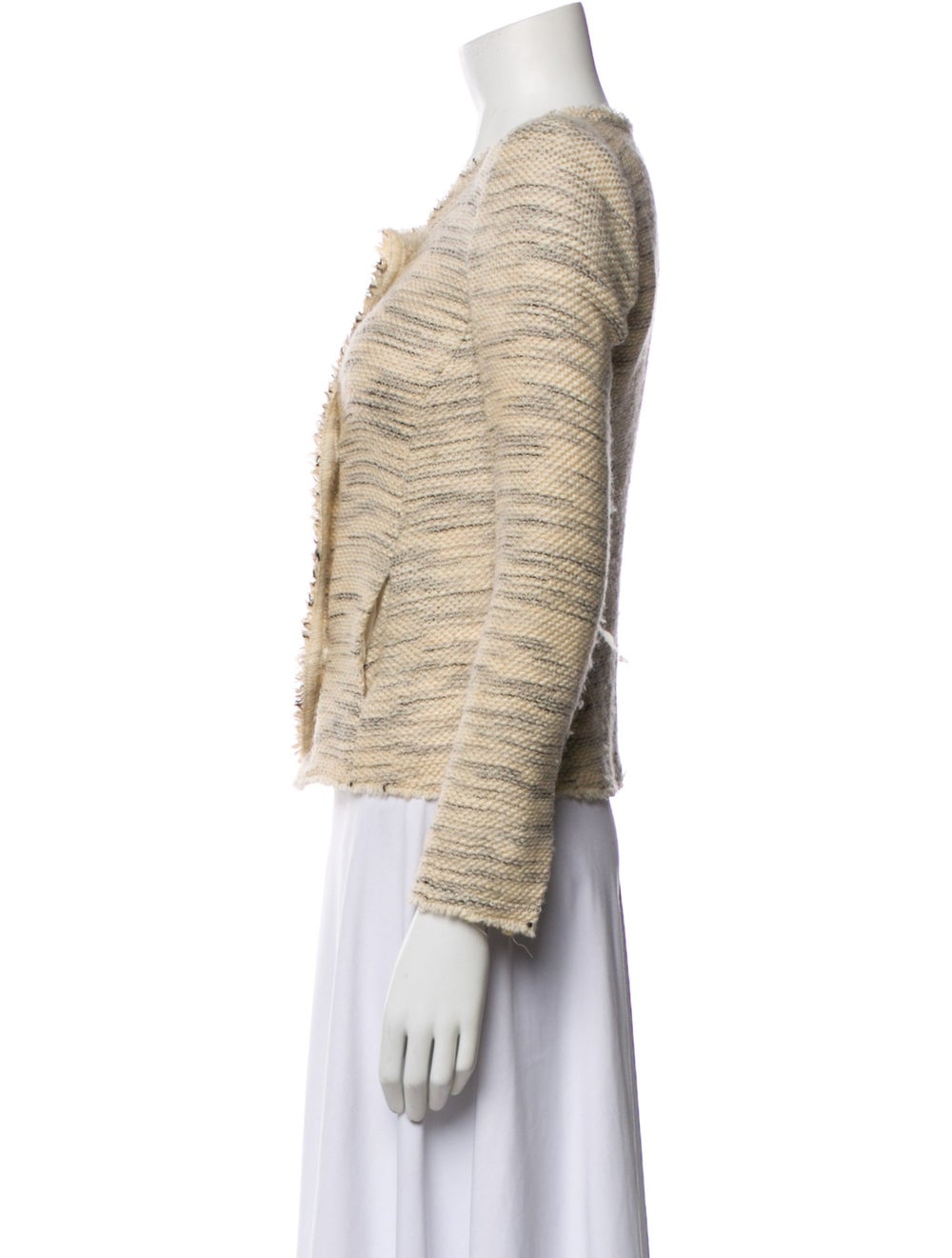 Isabel Marant Virgin Wool Patterned Jacket - image 2