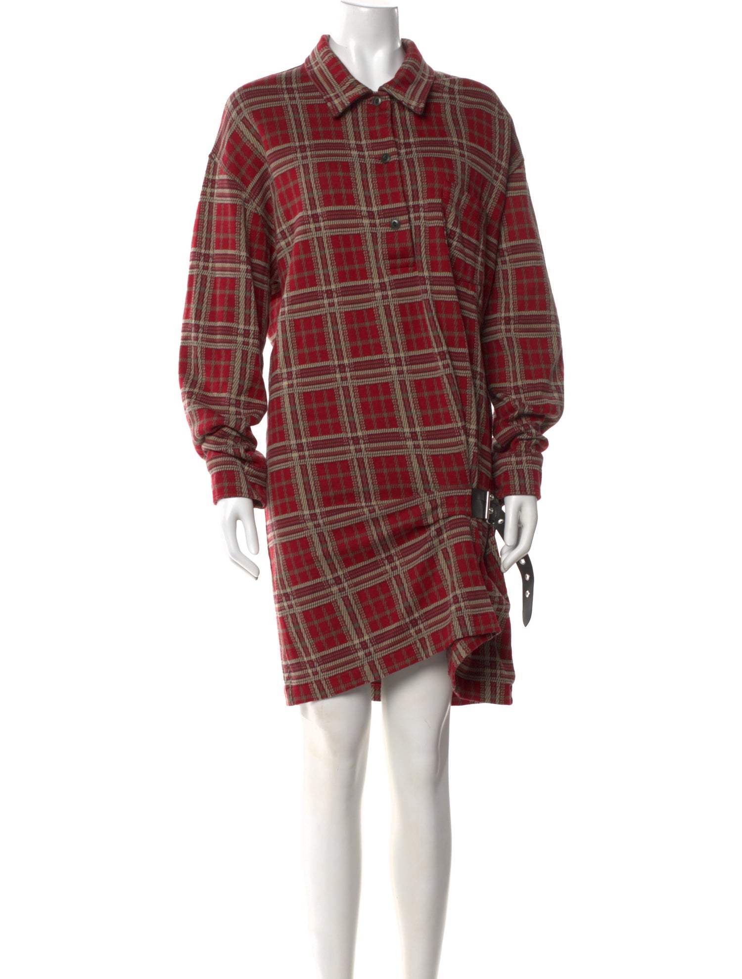 Isabel Marant Plaid Print Mini Dress w/ Tags