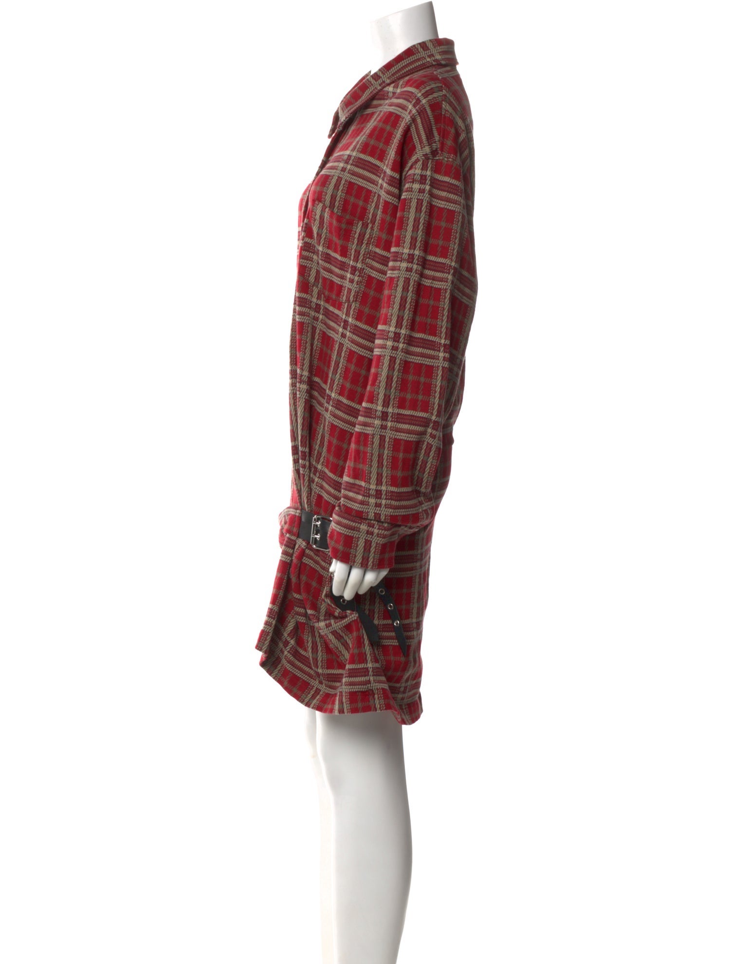 Isabel Marant Plaid Print Mini Dress w/ Tags