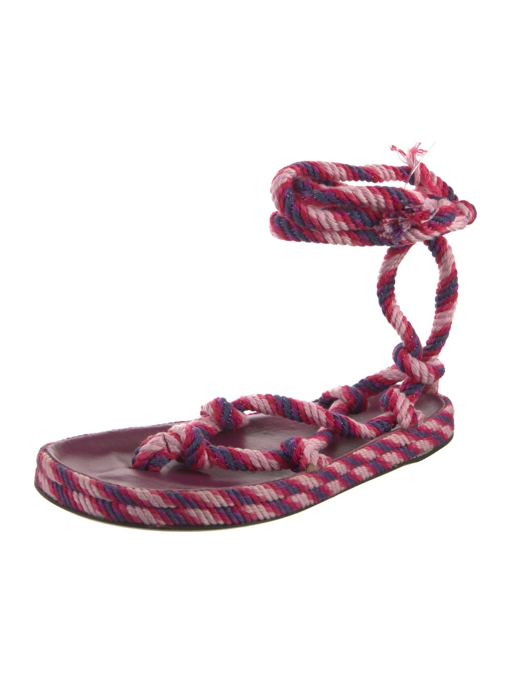 Isabel Marant Patterned Gladiator Sandals - image 2