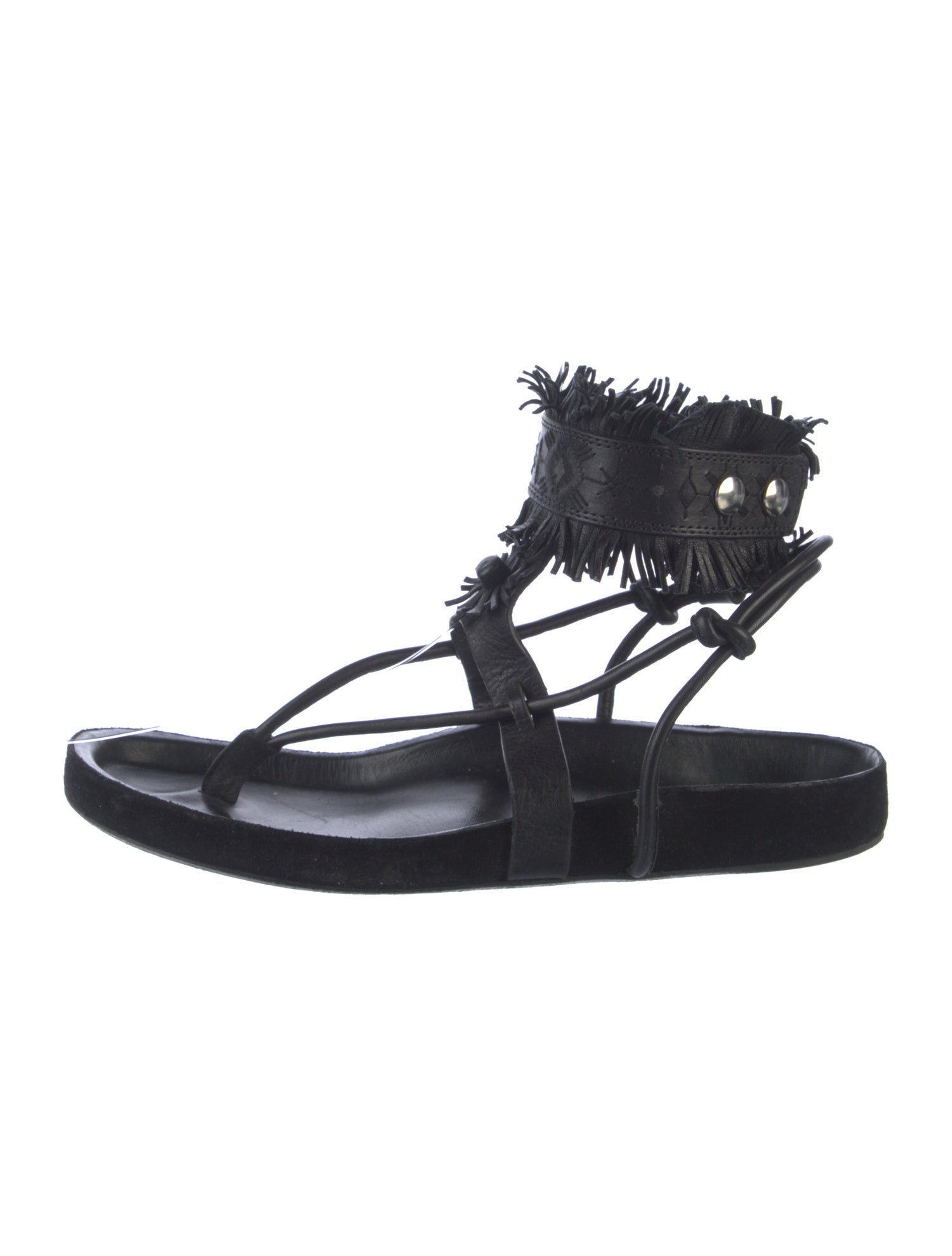 Isabel Marant Leather Gladiator Sandals