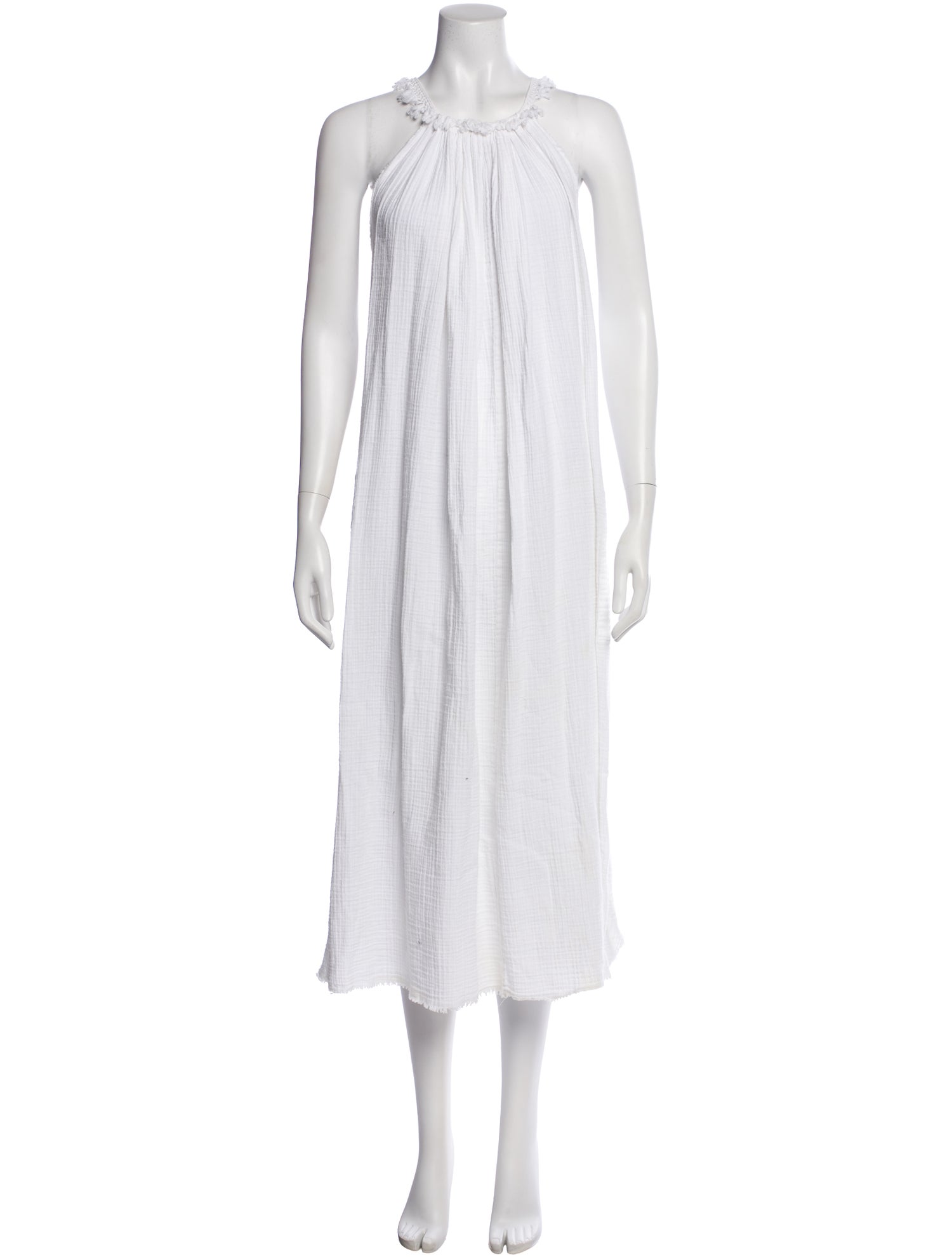 Isabel Marant Crew Neck Long Dress
